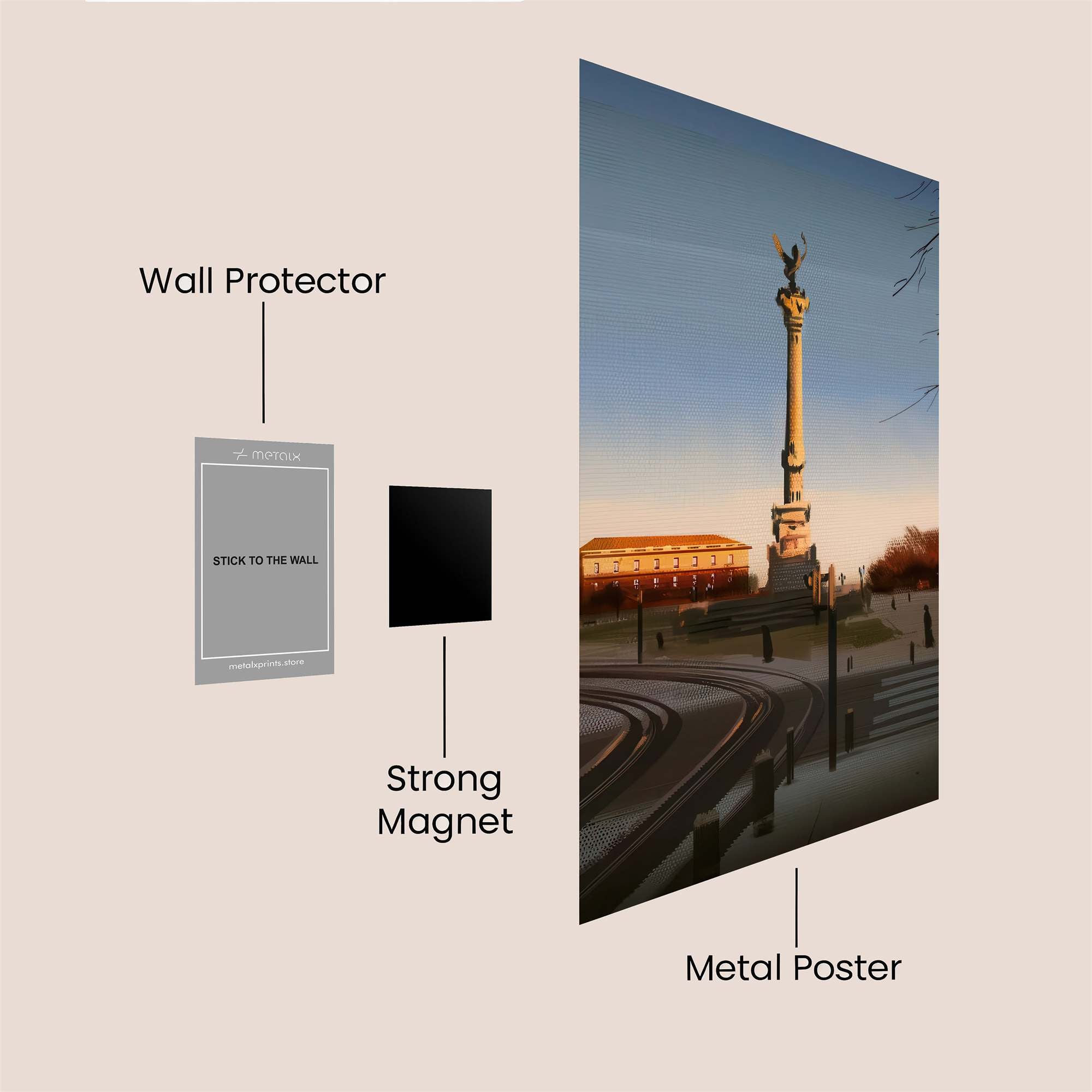 Mystic Twilight Safe Wall Magnetic / M