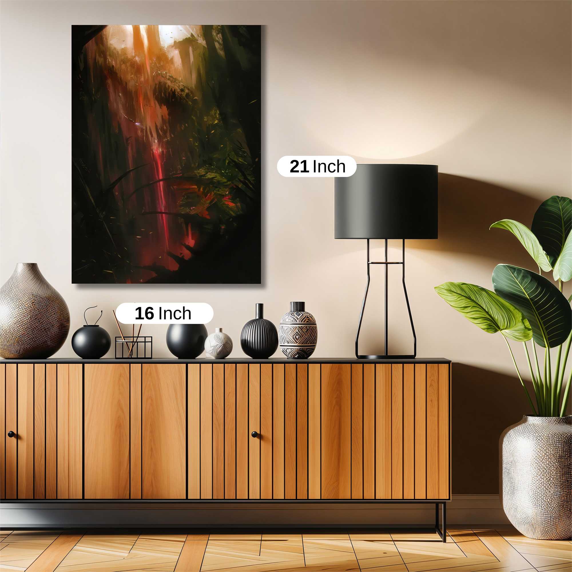 Jungle Blaze Safe Wall Magnetic / M