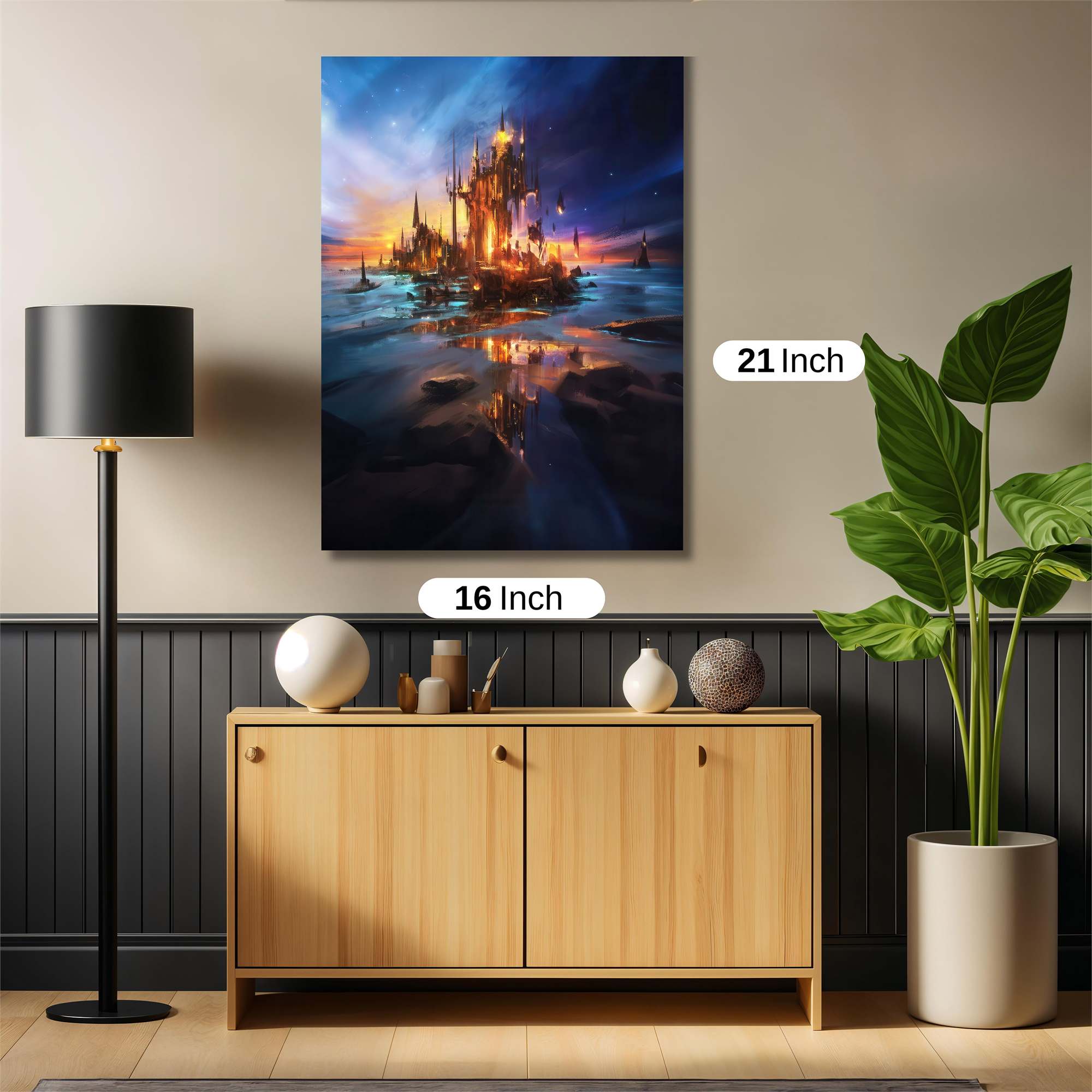 Castle Twilight Safe Wall Magnetic / M