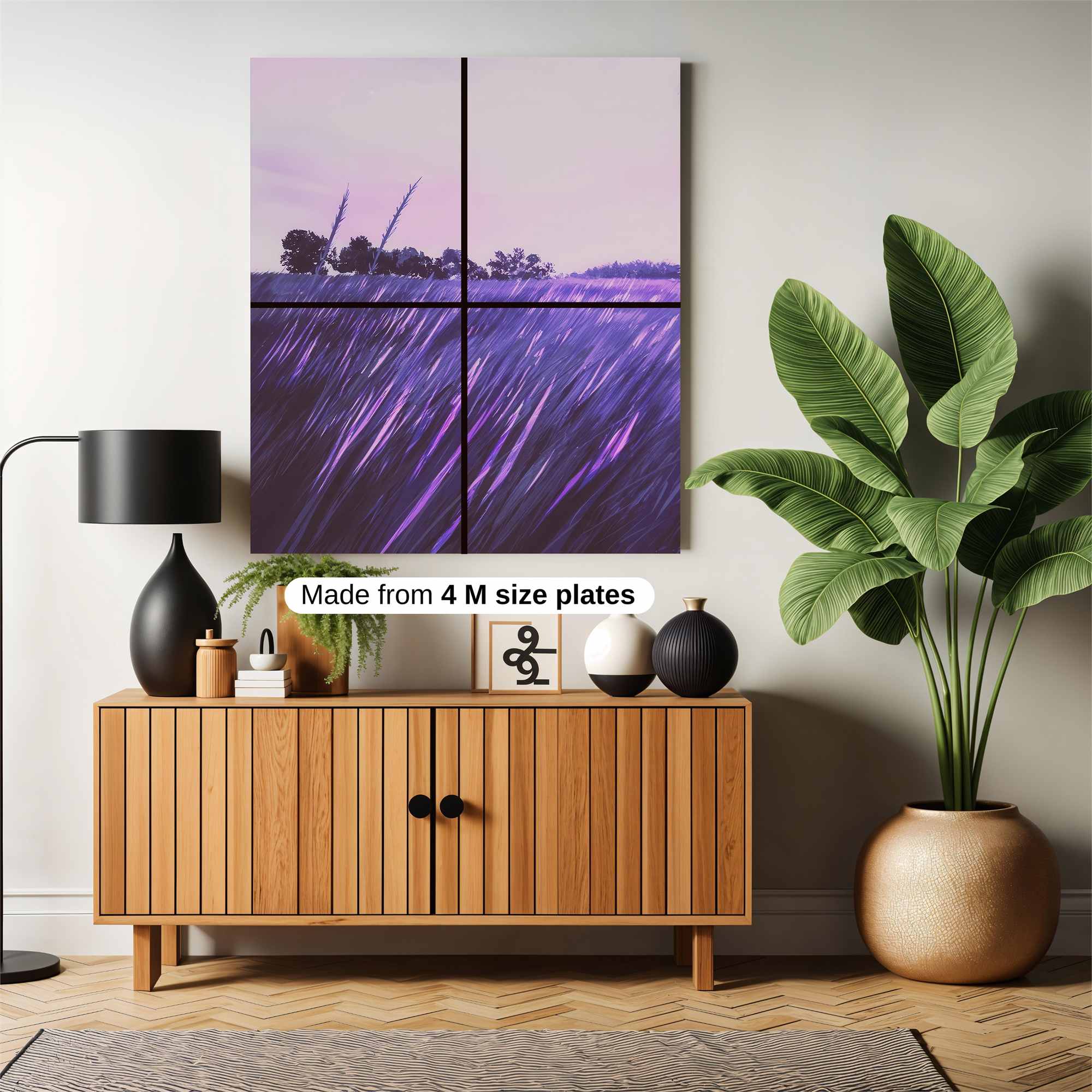 Lavender Serenity Safe Wall Magnetic / M