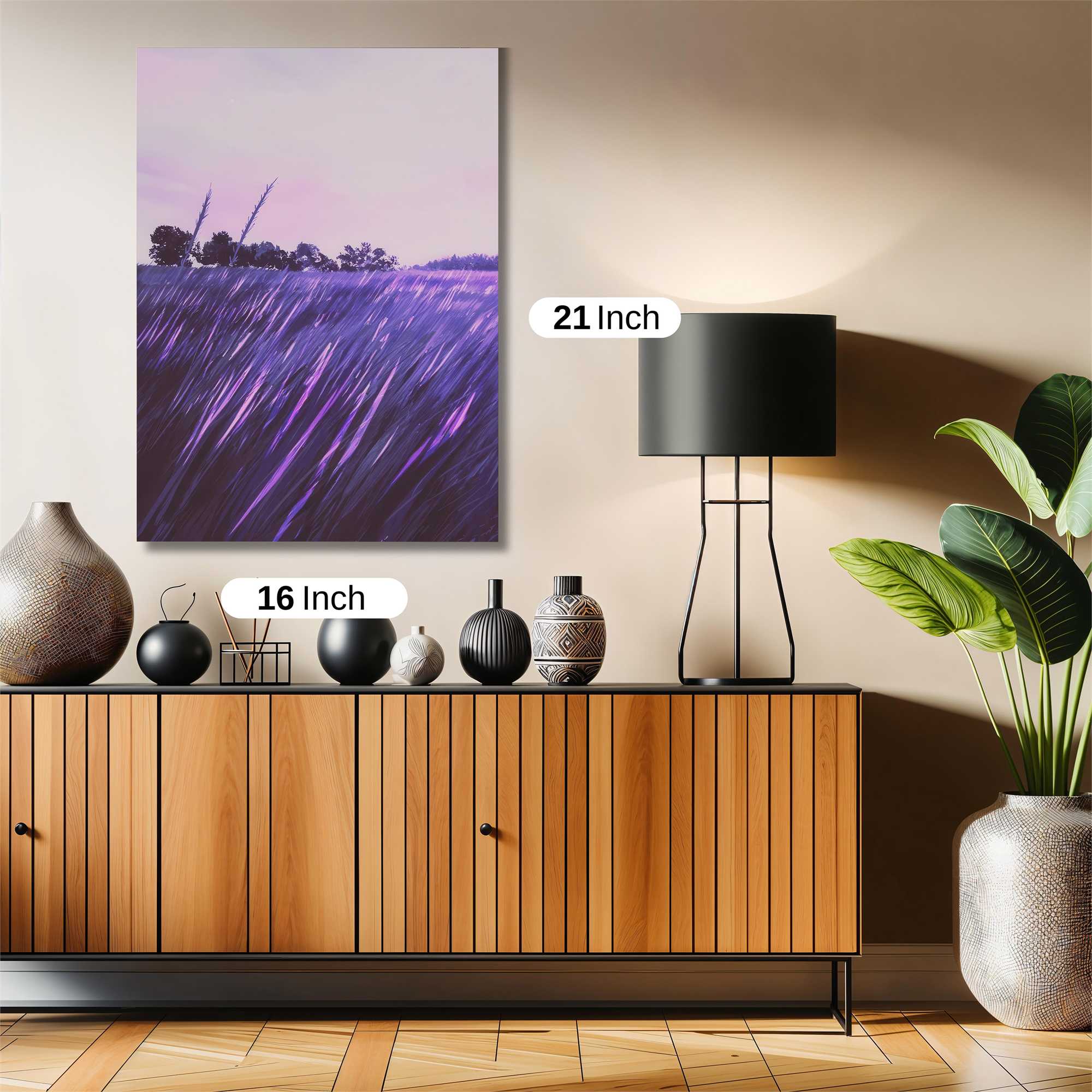 Lavender Serenity Safe Wall Magnetic / M