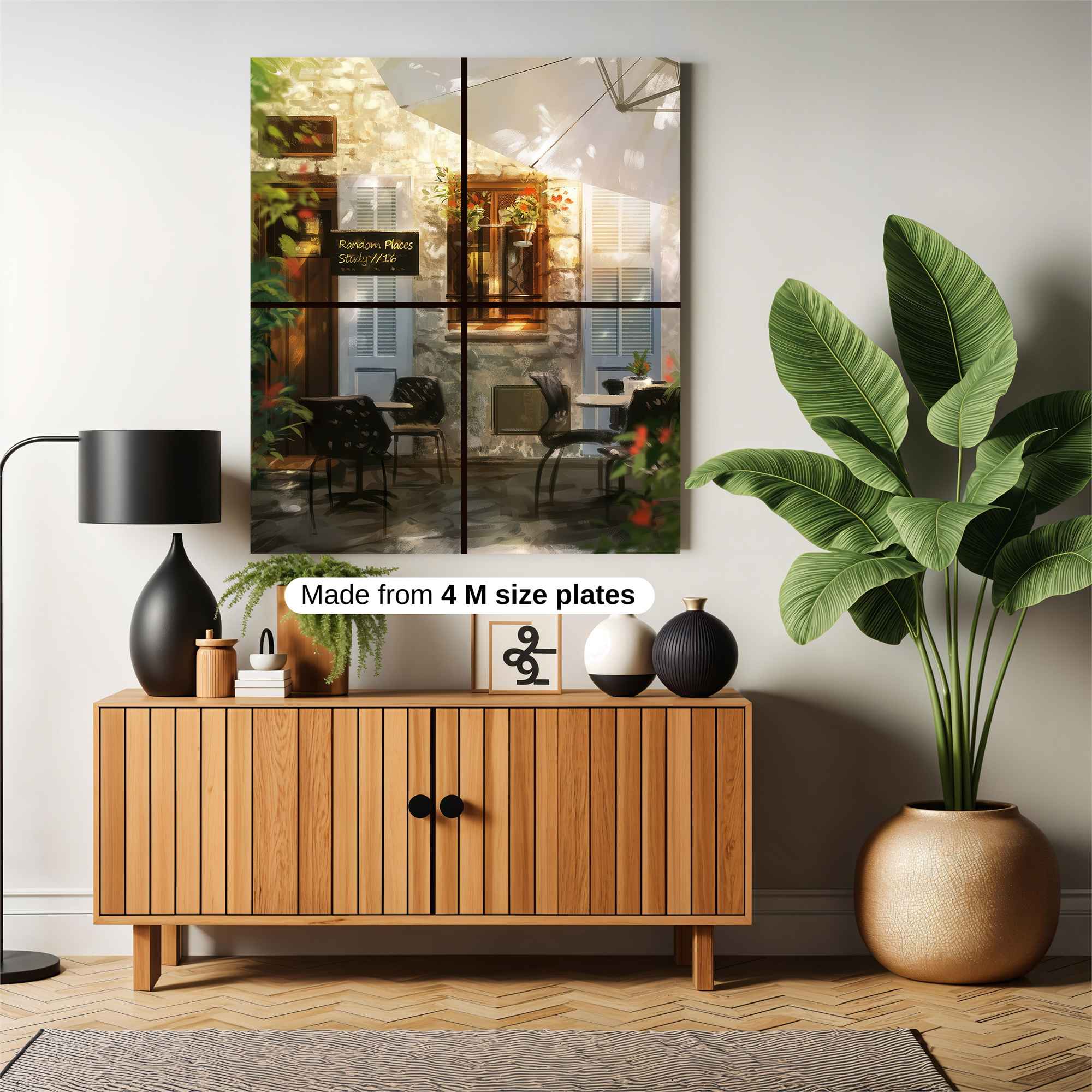 Café Serenity Safe Wall Magnetic / M
