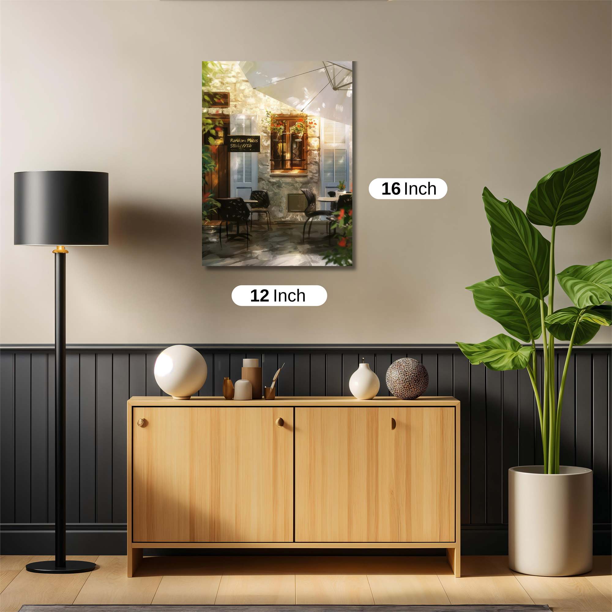 Café Serenity Safe Wall Magnetic / M