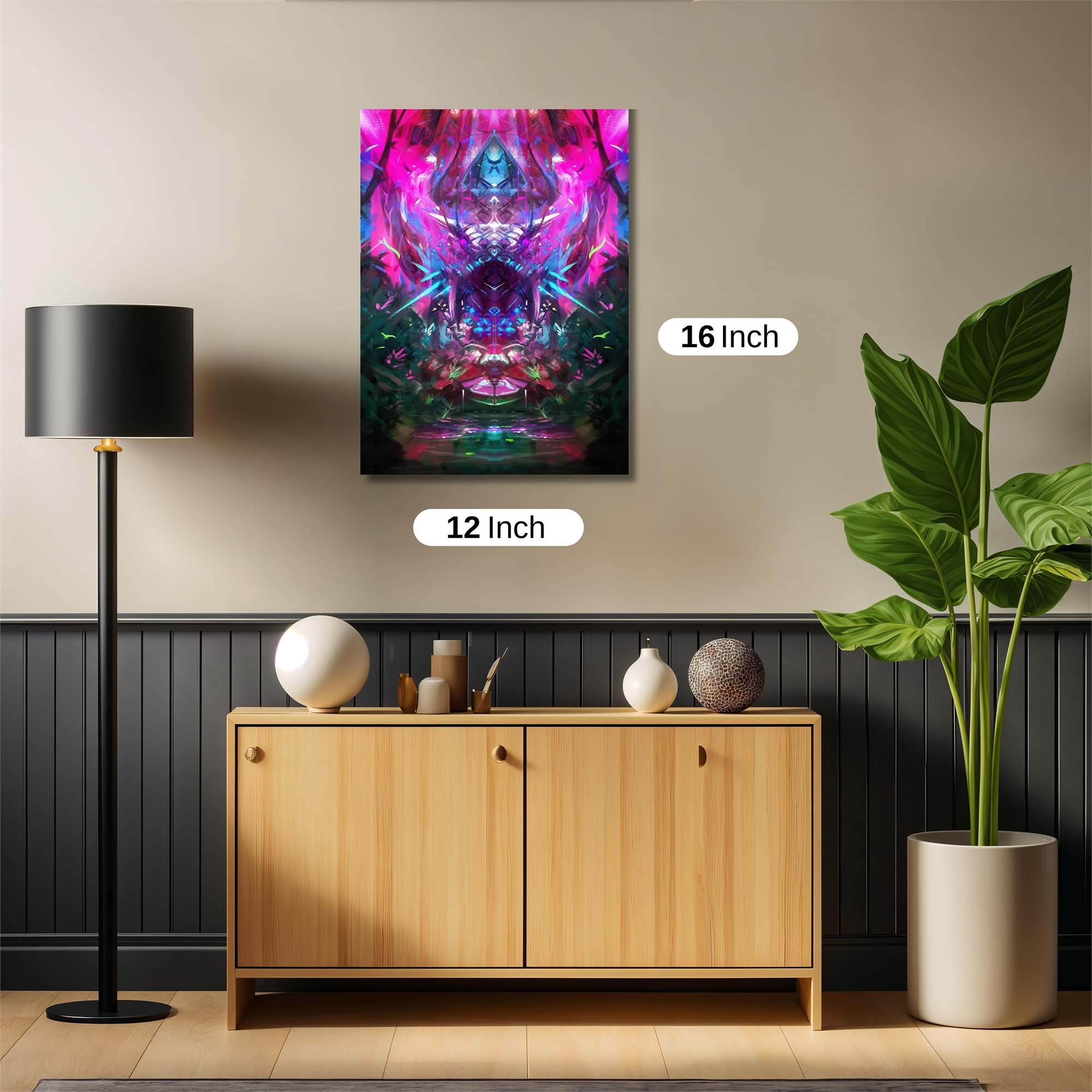 Psychedelic Dream Safe Wall Magnetic / M
