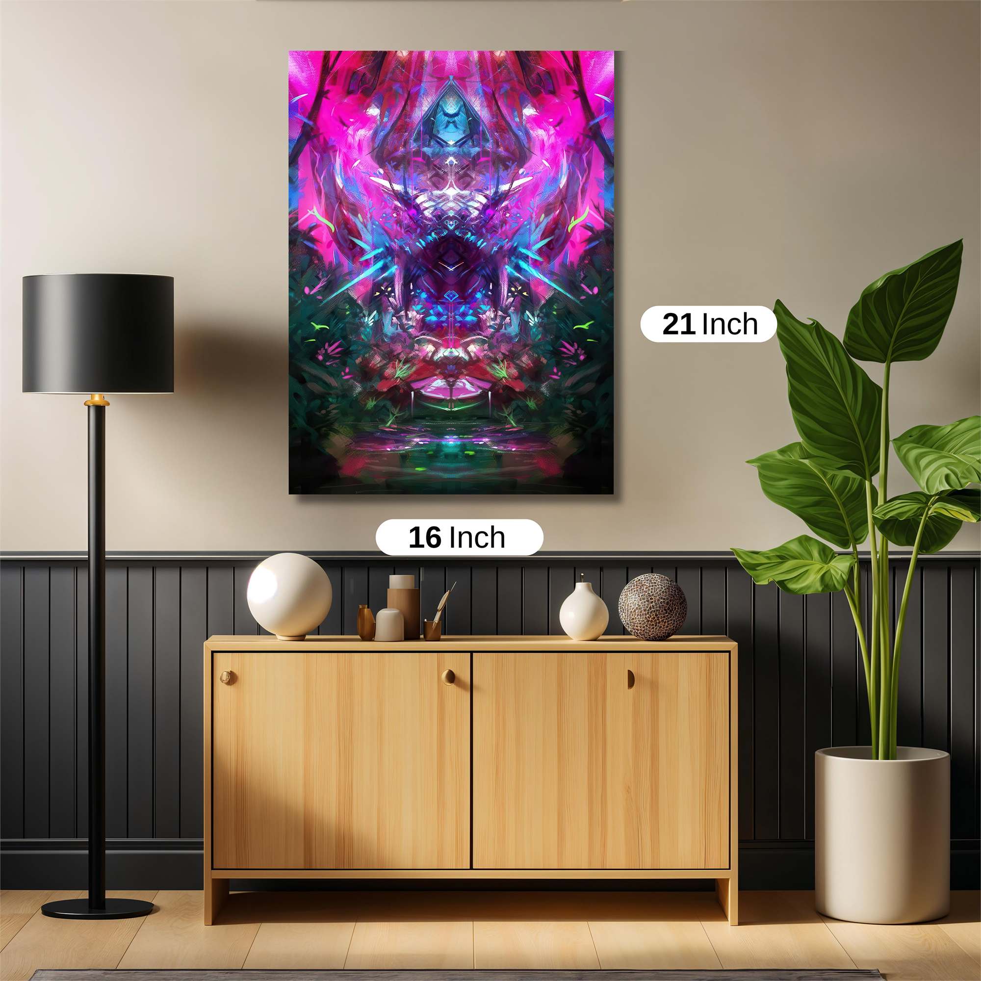 Psychedelic Dream Safe Wall Magnetic / M
