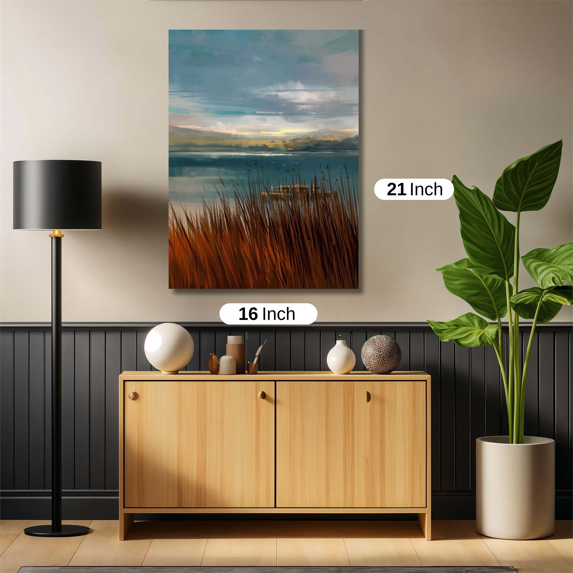 Sunset Serenity Safe Wall Magnetic / M