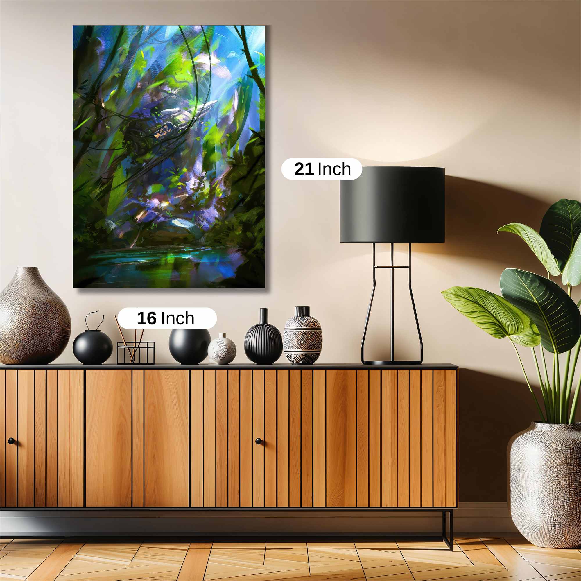 Jungle Serenity Safe Wall Magnetic / M