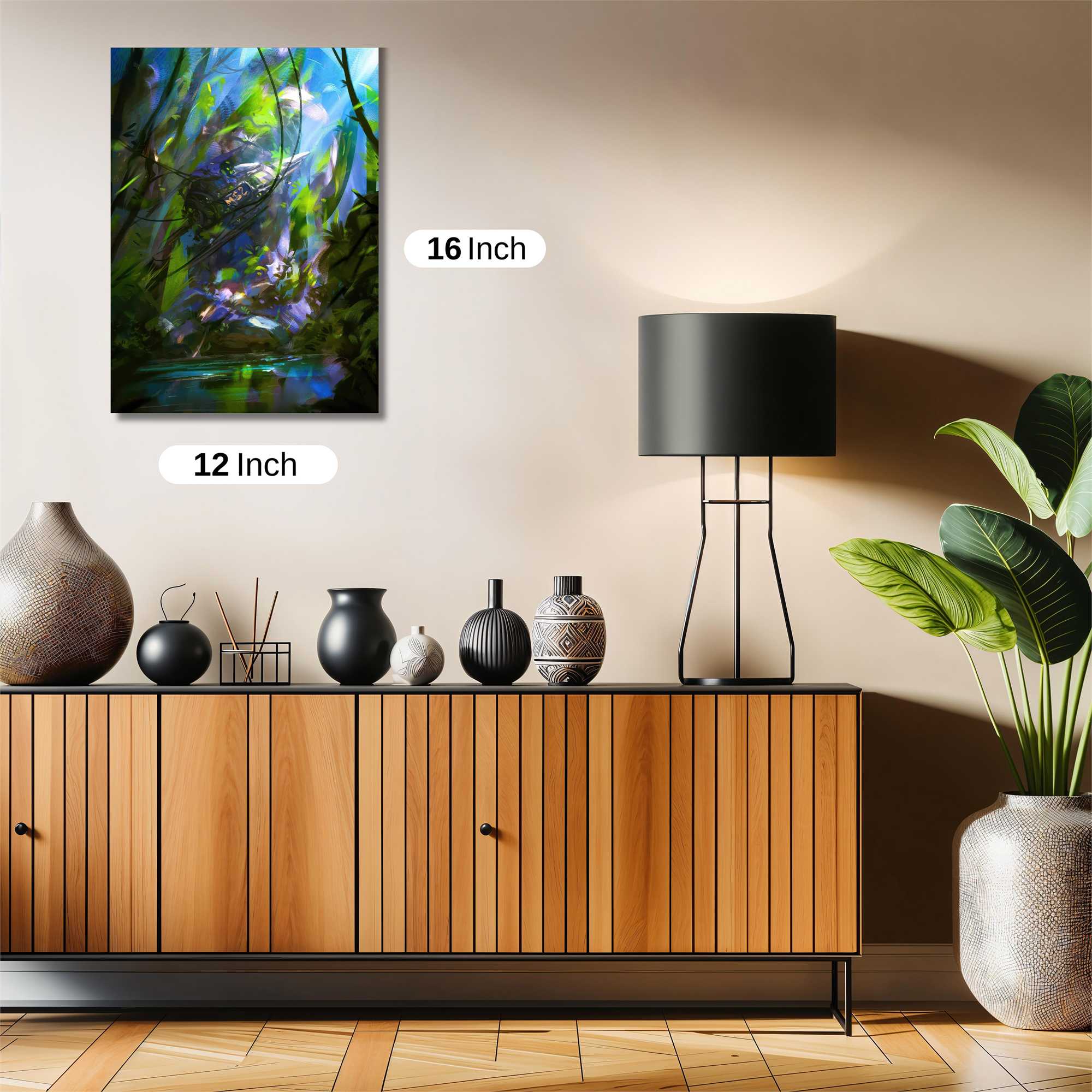Jungle Serenity Safe Wall Magnetic / M