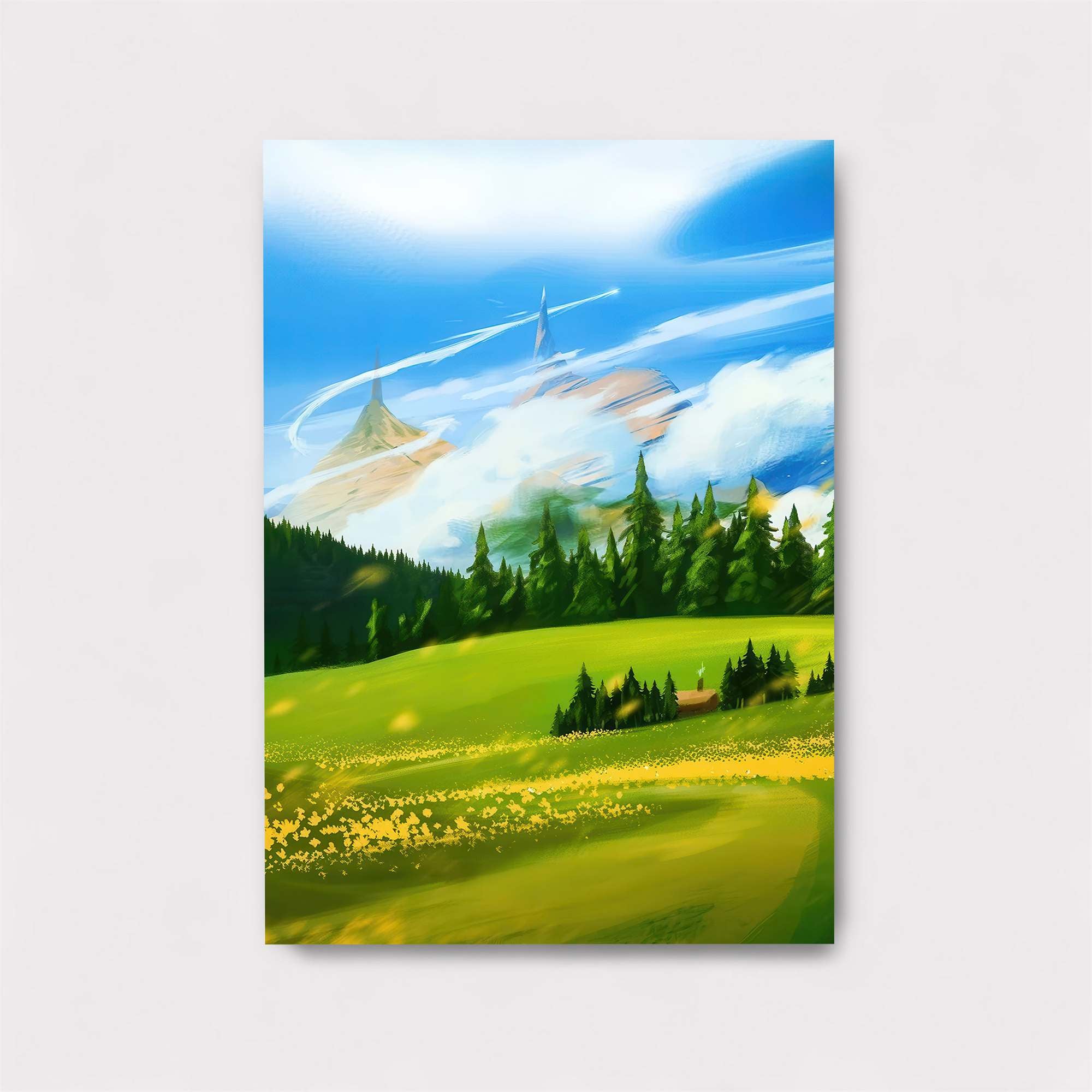 Mountain Serenity Safe Wall Magnetic / M