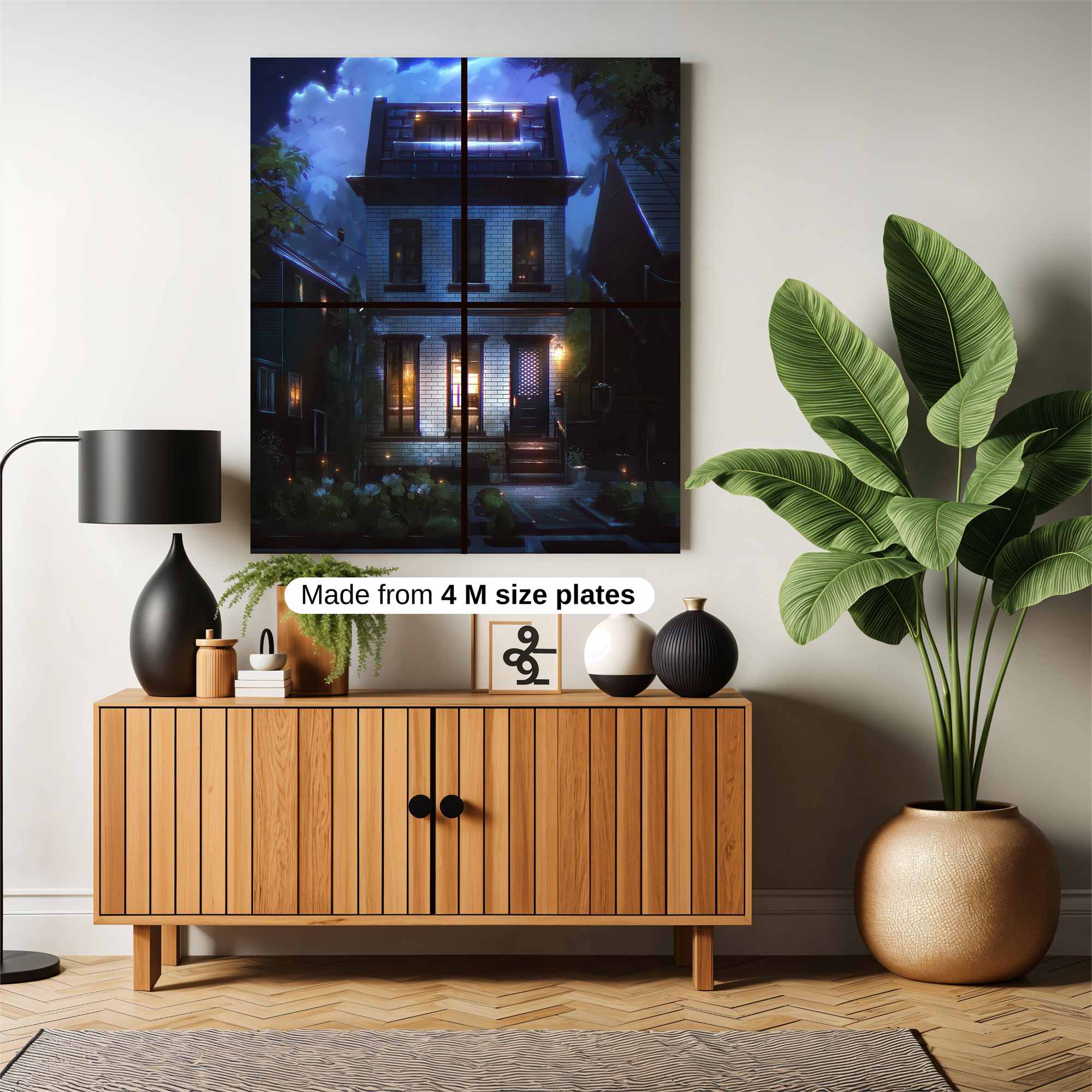 Mystery Manor Safe Wall Magnetic / M