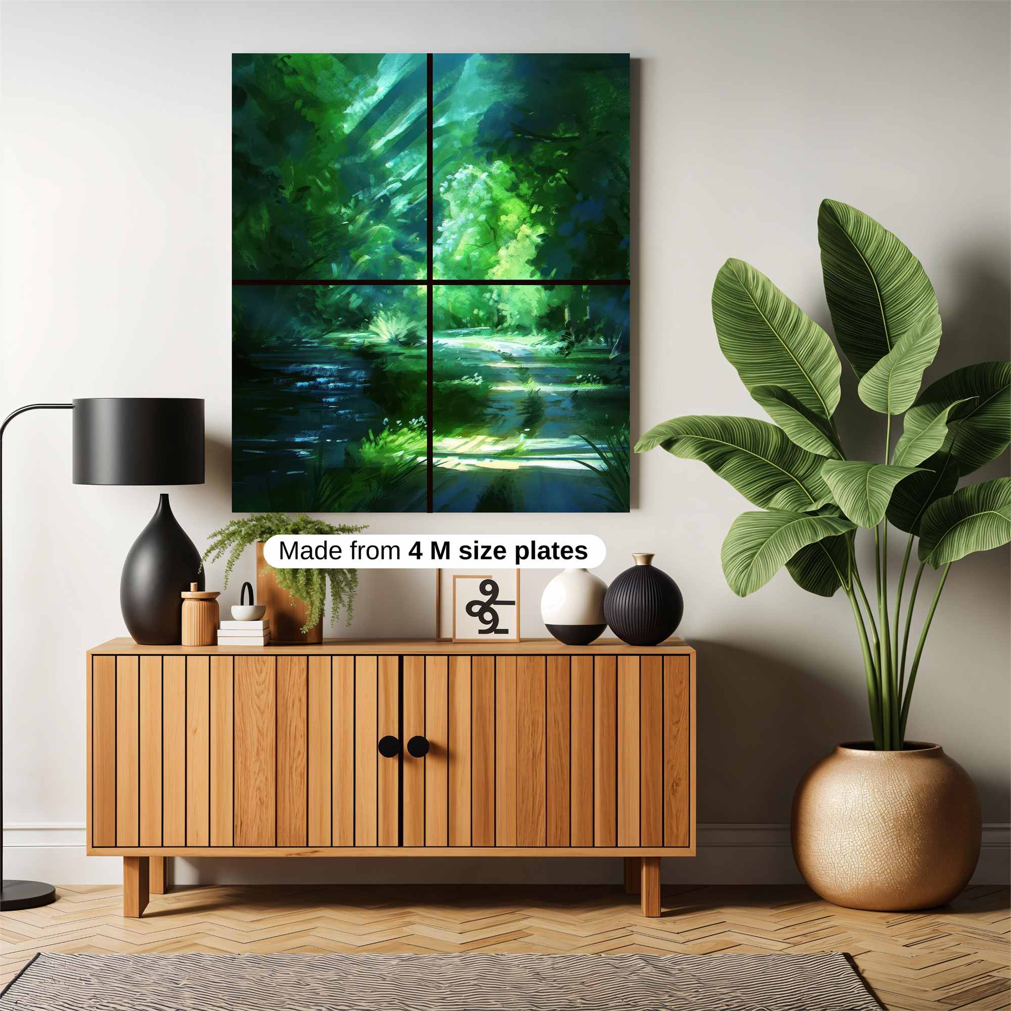 Forest Serenity Safe Wall Magnetic / M