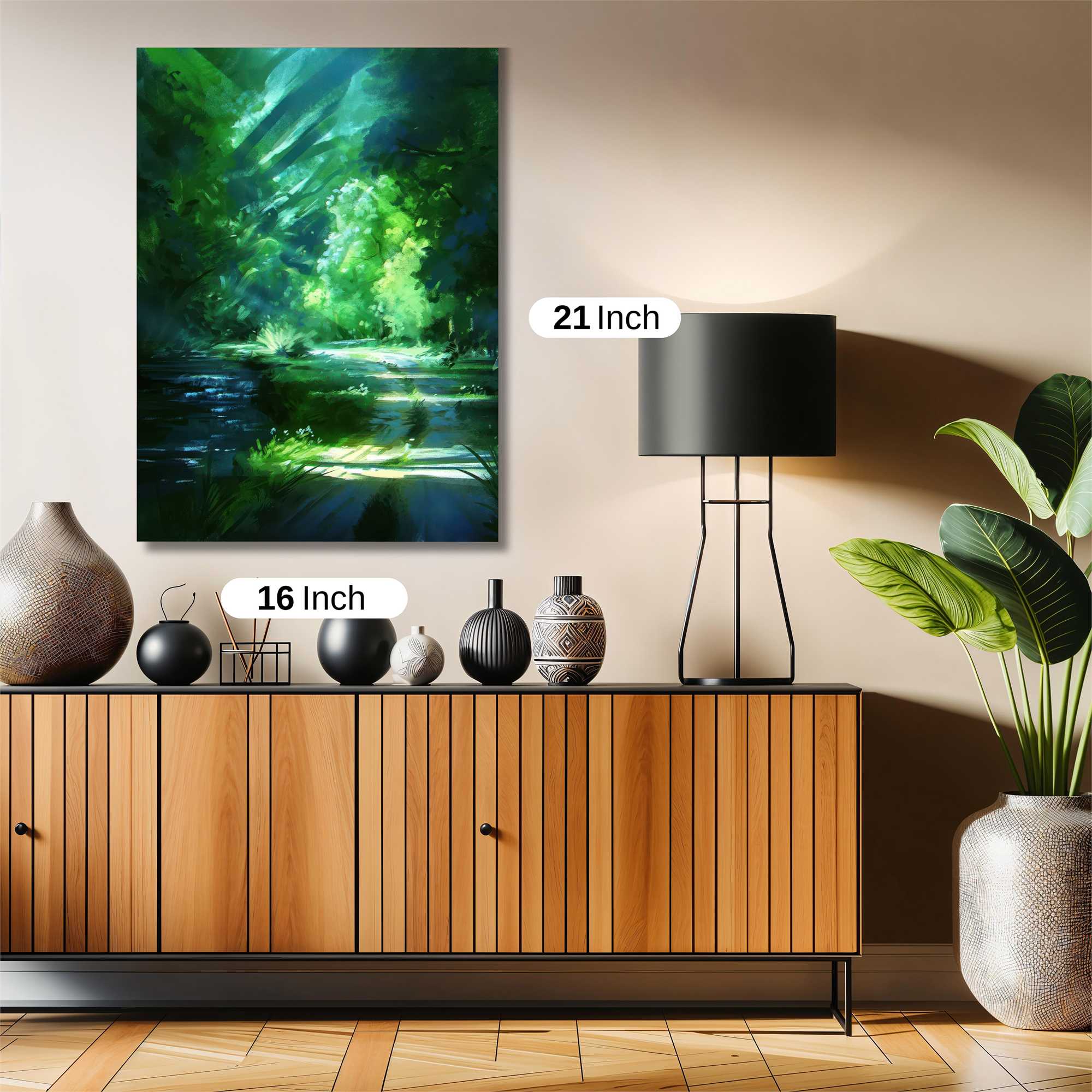 Forest Serenity Safe Wall Magnetic / M