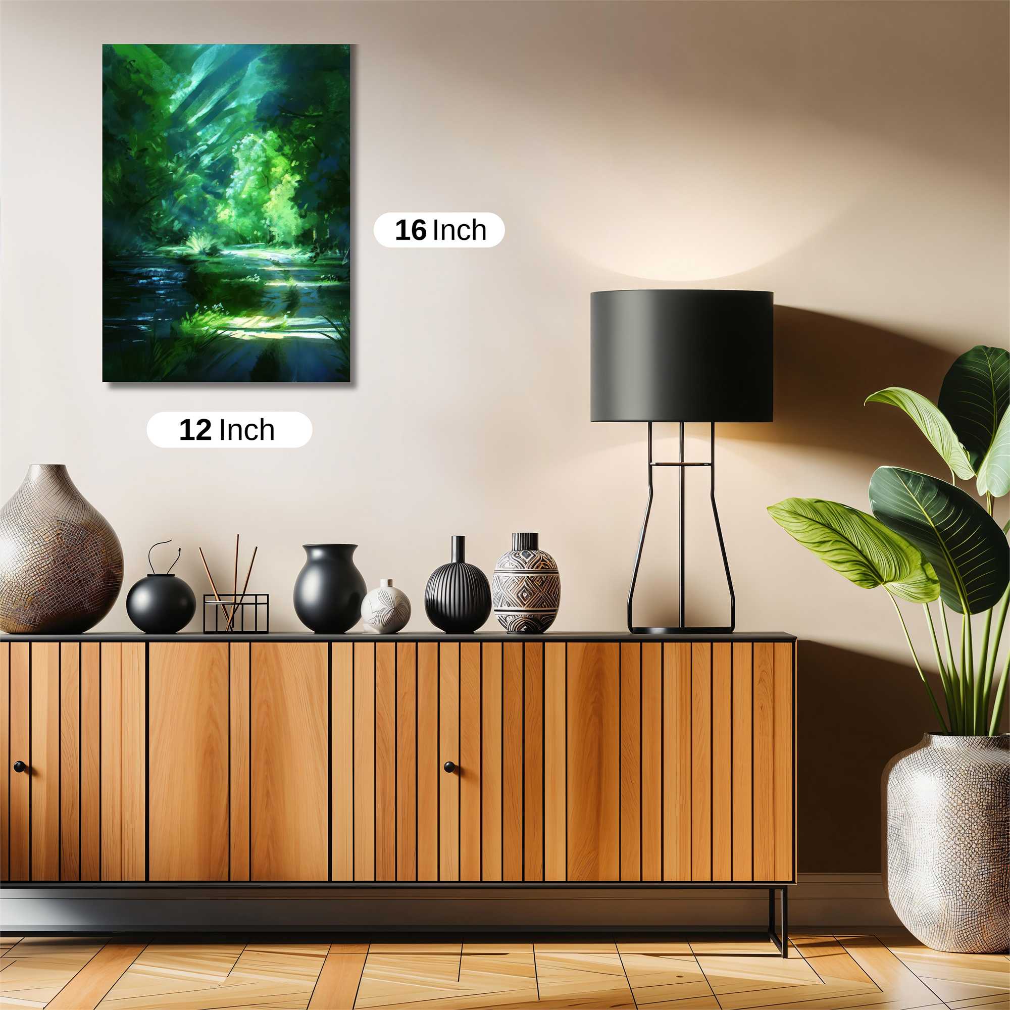 Forest Serenity Safe Wall Magnetic / M