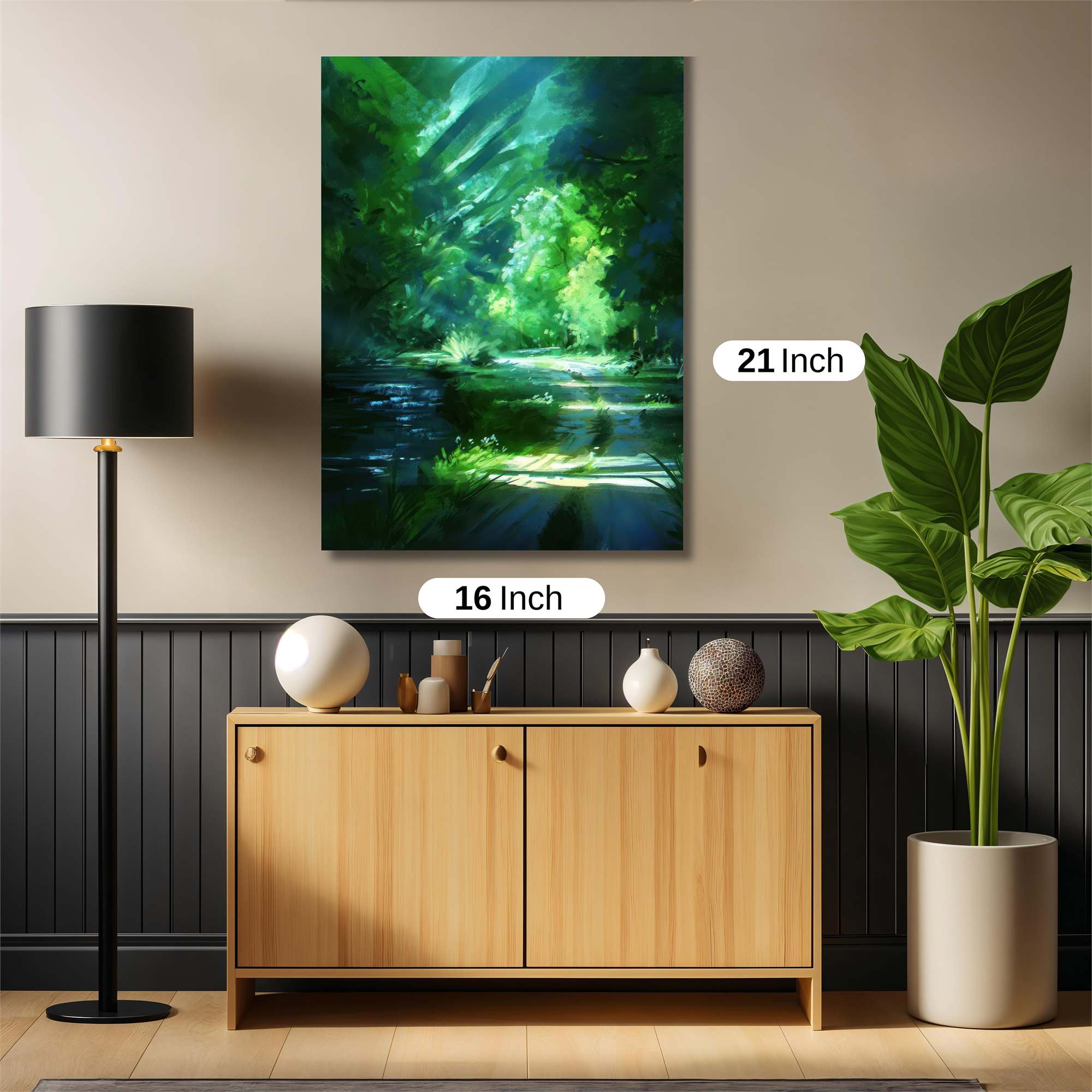 Forest Serenity Safe Wall Magnetic / M