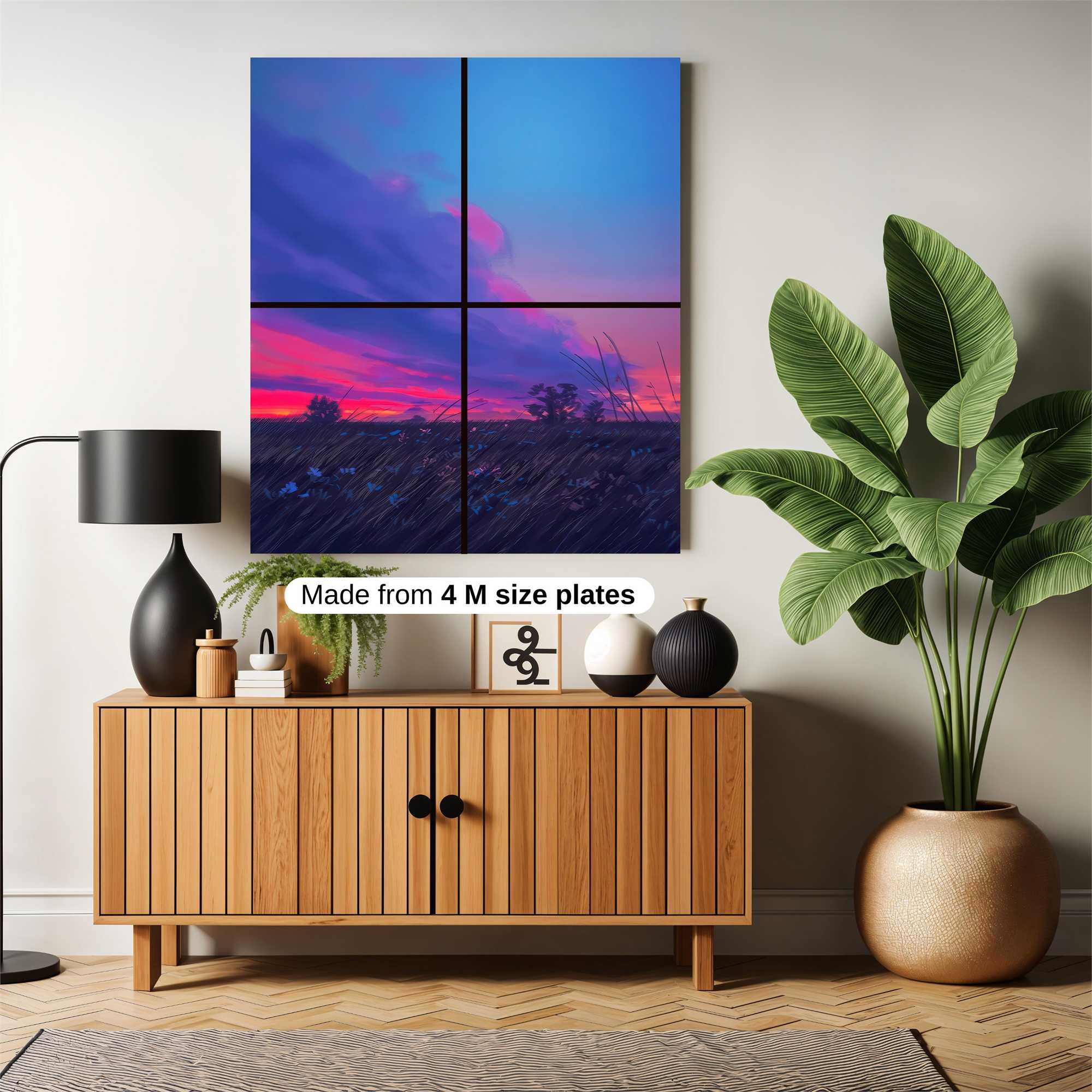 Sunset Serenity Safe Wall Magnetic / M