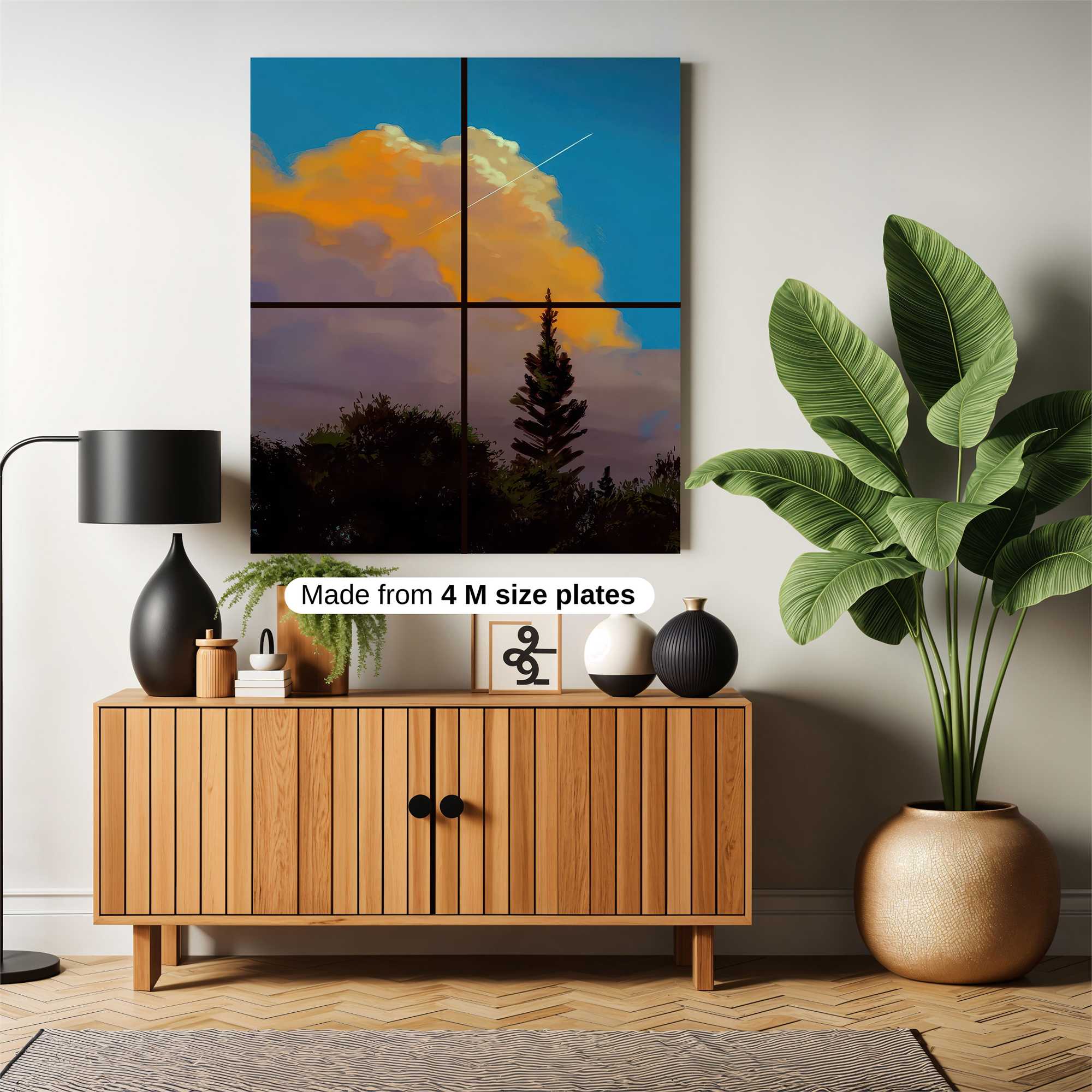 Sunset Serenity Safe Wall Magnetic / M
