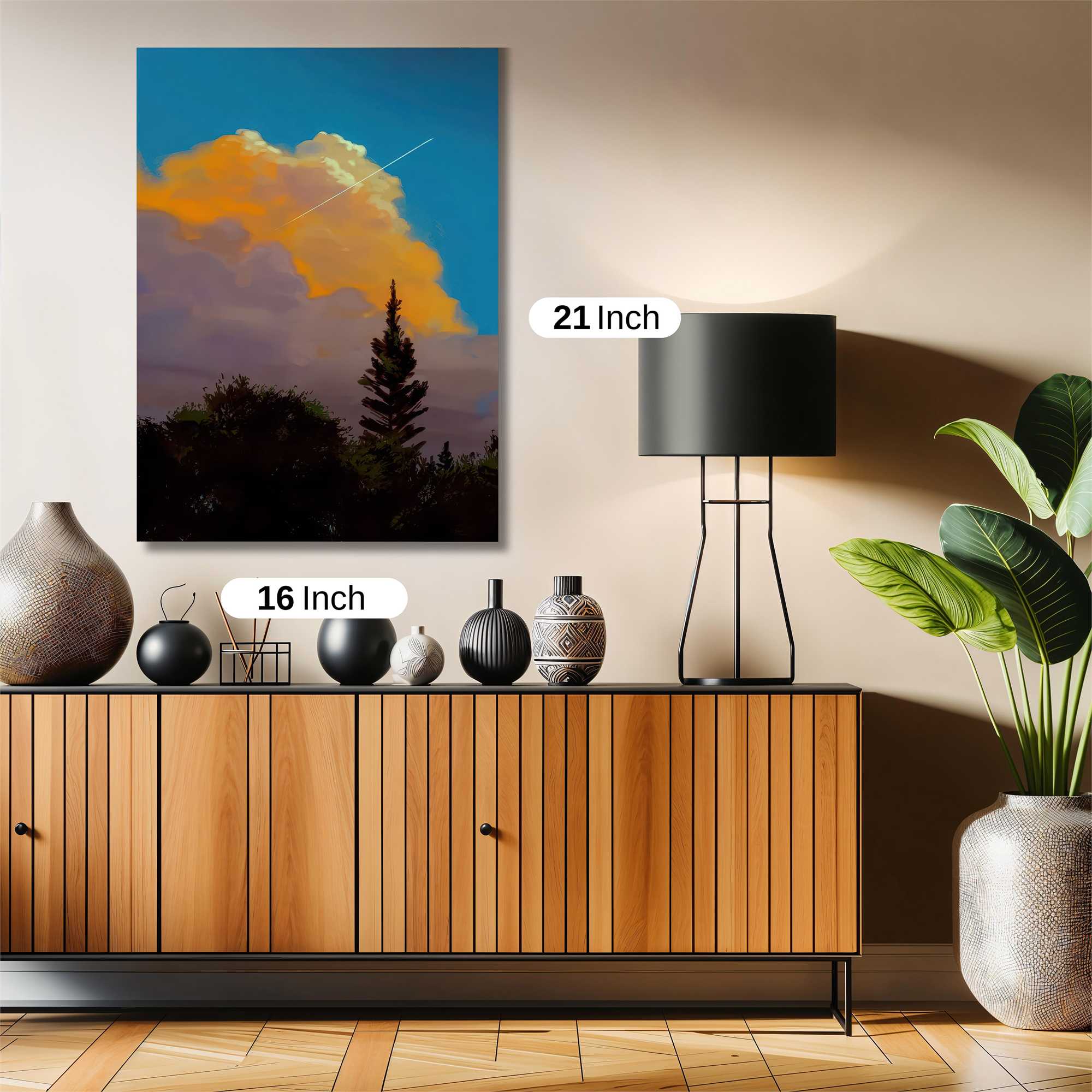 Sunset Serenity Safe Wall Magnetic / M