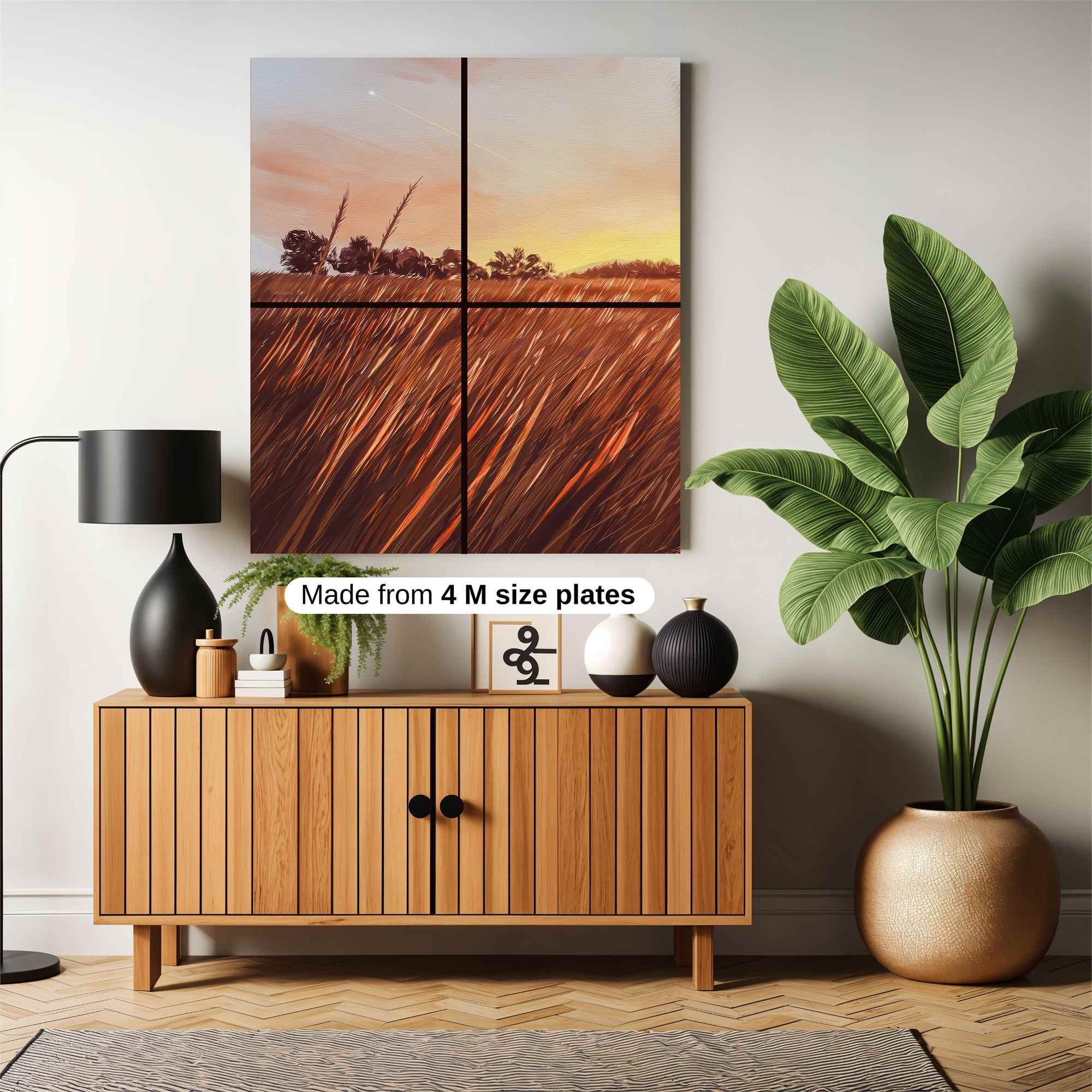 Sunset Serenity Safe Wall Magnetic / M