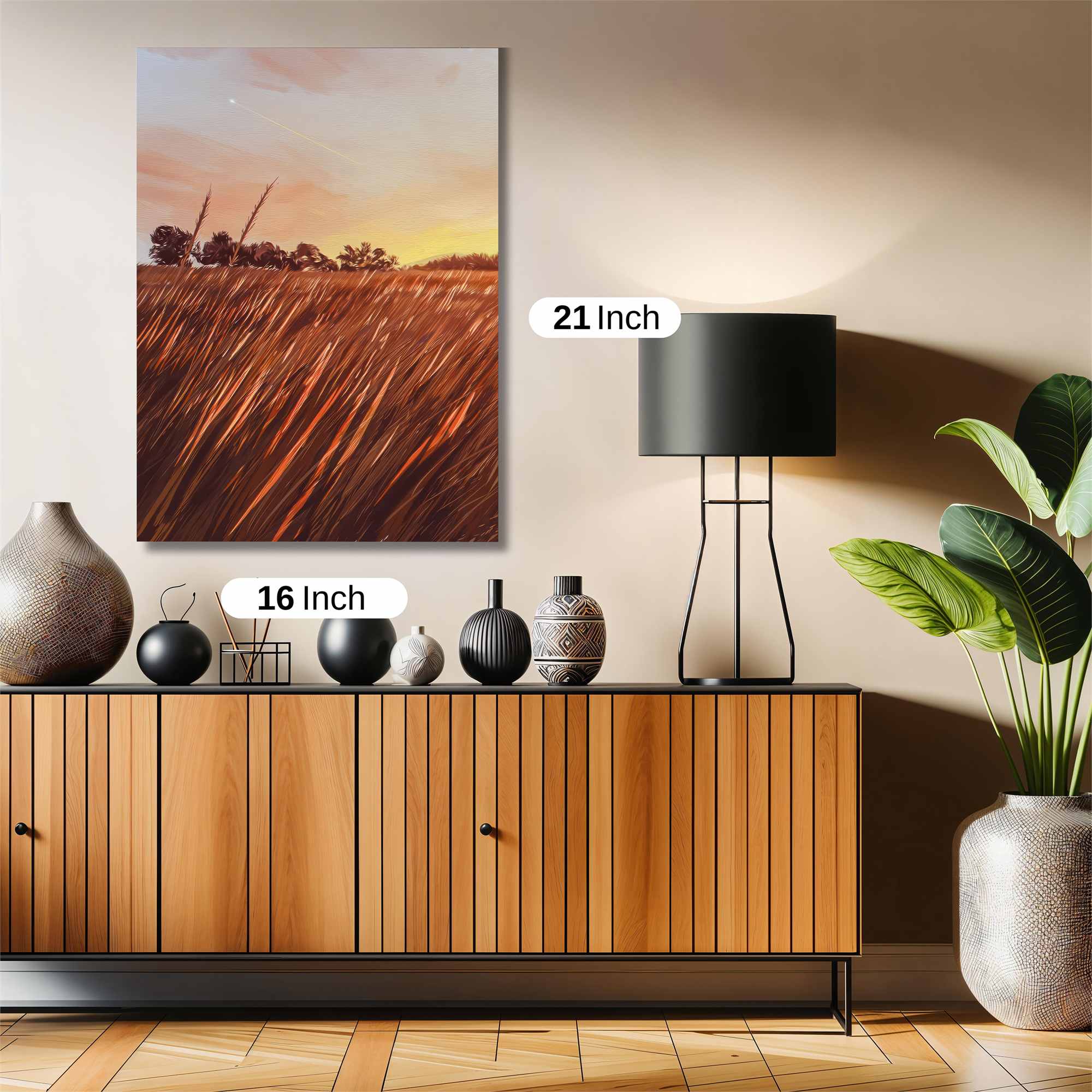 Sunset Serenity Safe Wall Magnetic / M