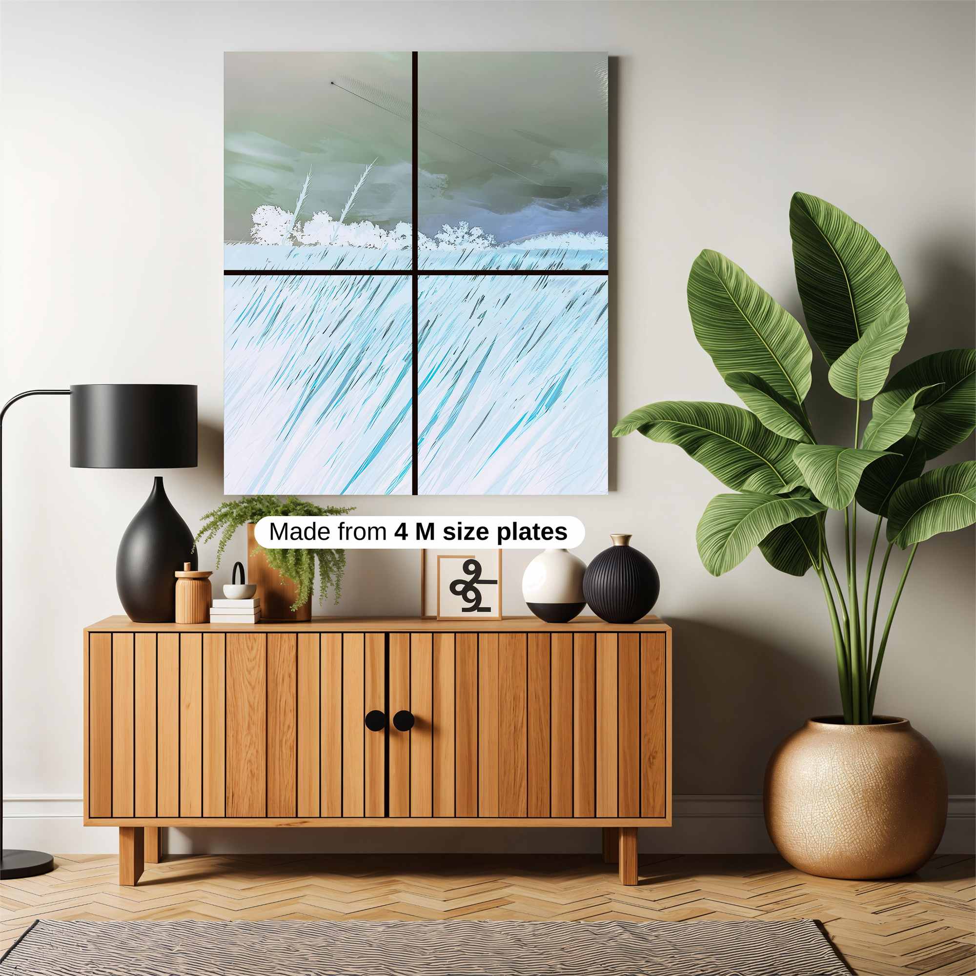 Snowy Serenity Safe Wall Magnetic / M