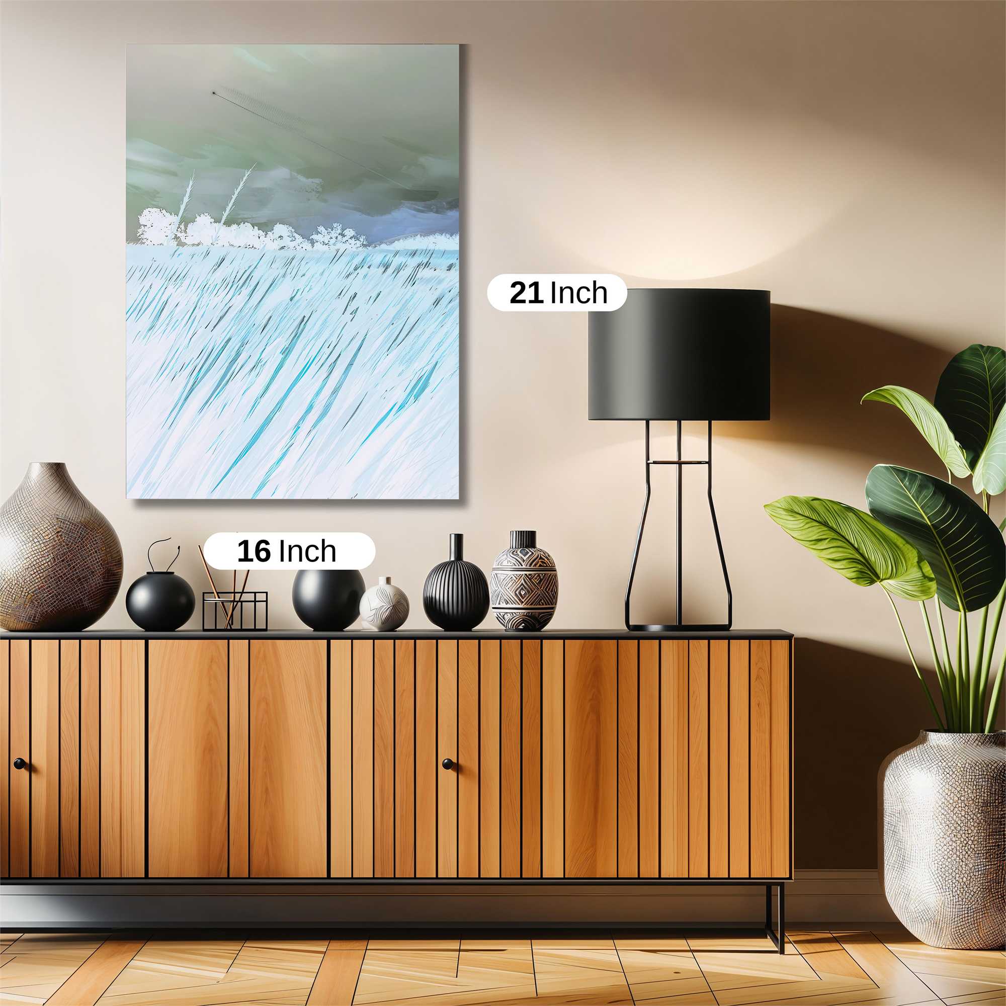 Snowy Serenity Safe Wall Magnetic / M