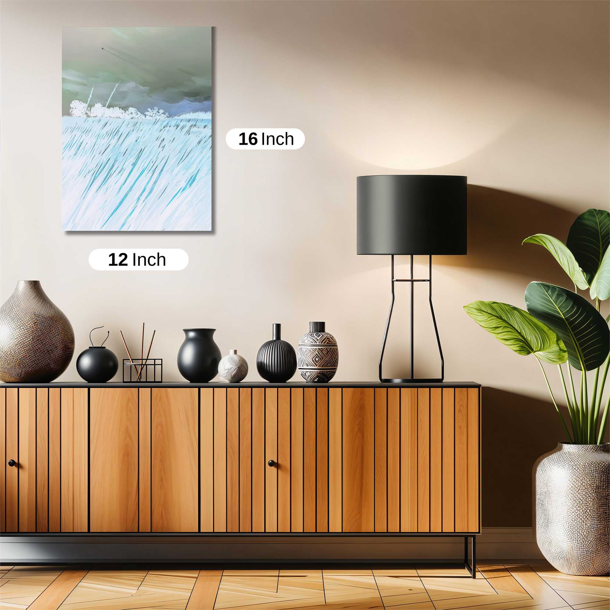 Snowy Serenity Safe Wall Magnetic / M