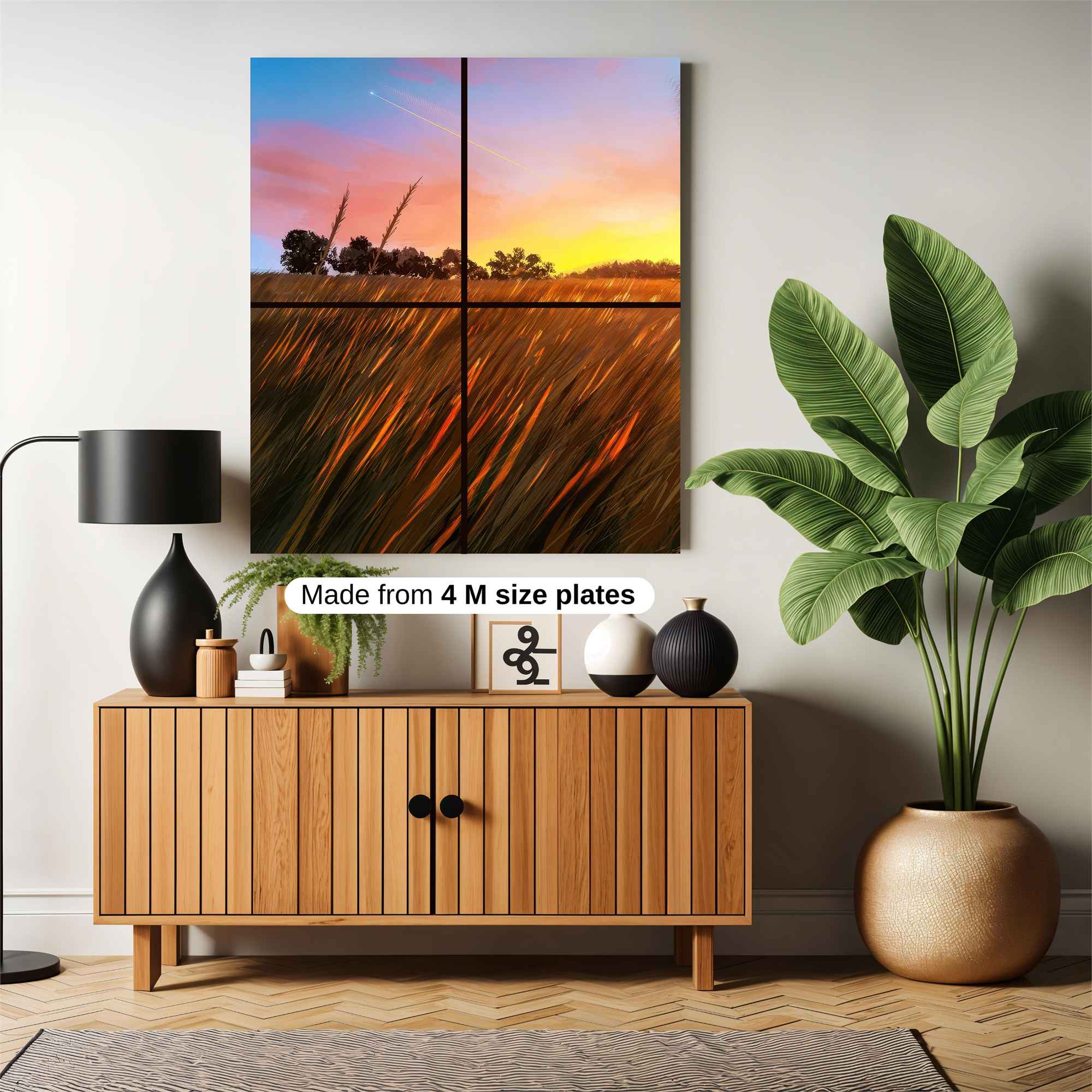 Sunset Serenity Safe Wall Magnetic / M