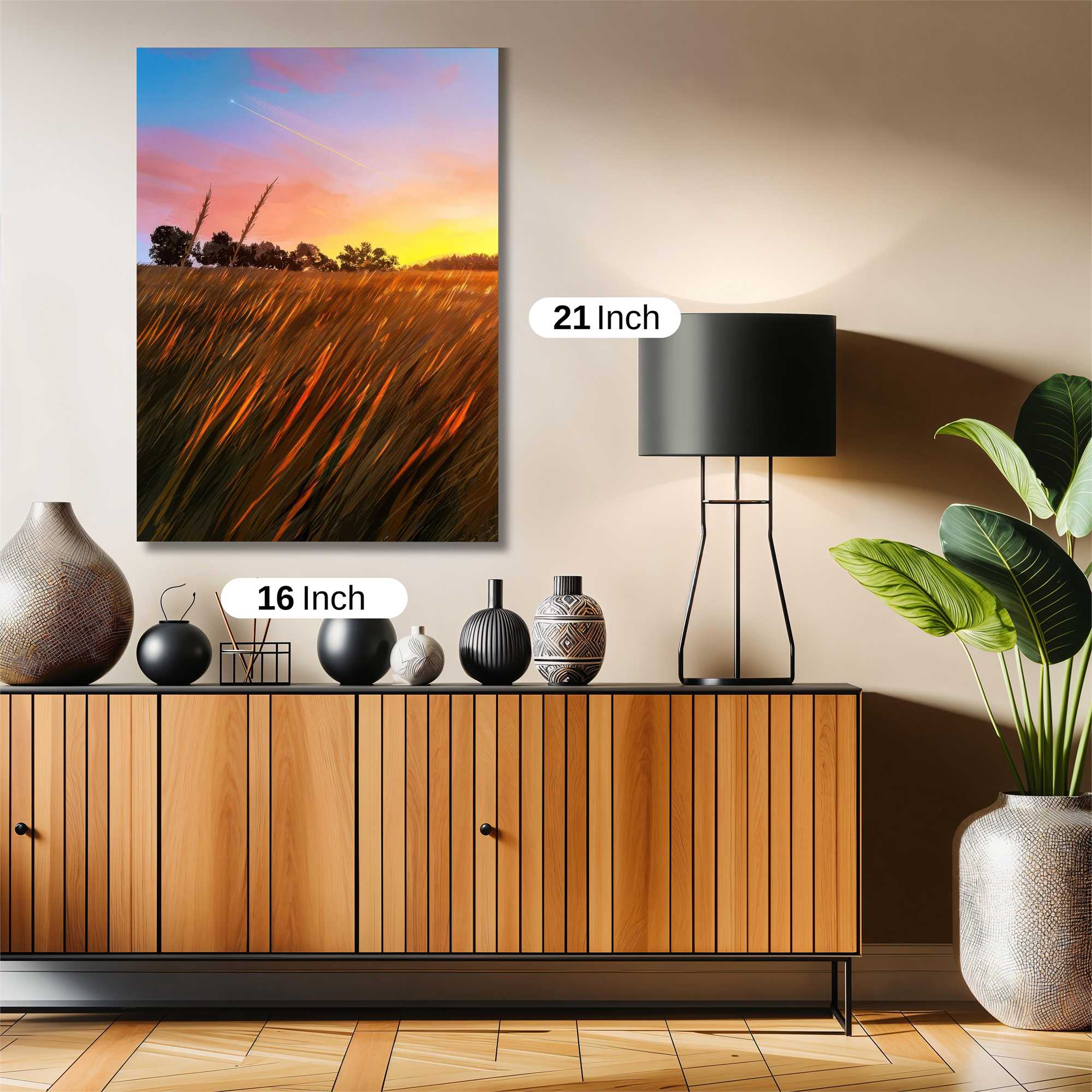 Sunset Serenity Safe Wall Magnetic / M