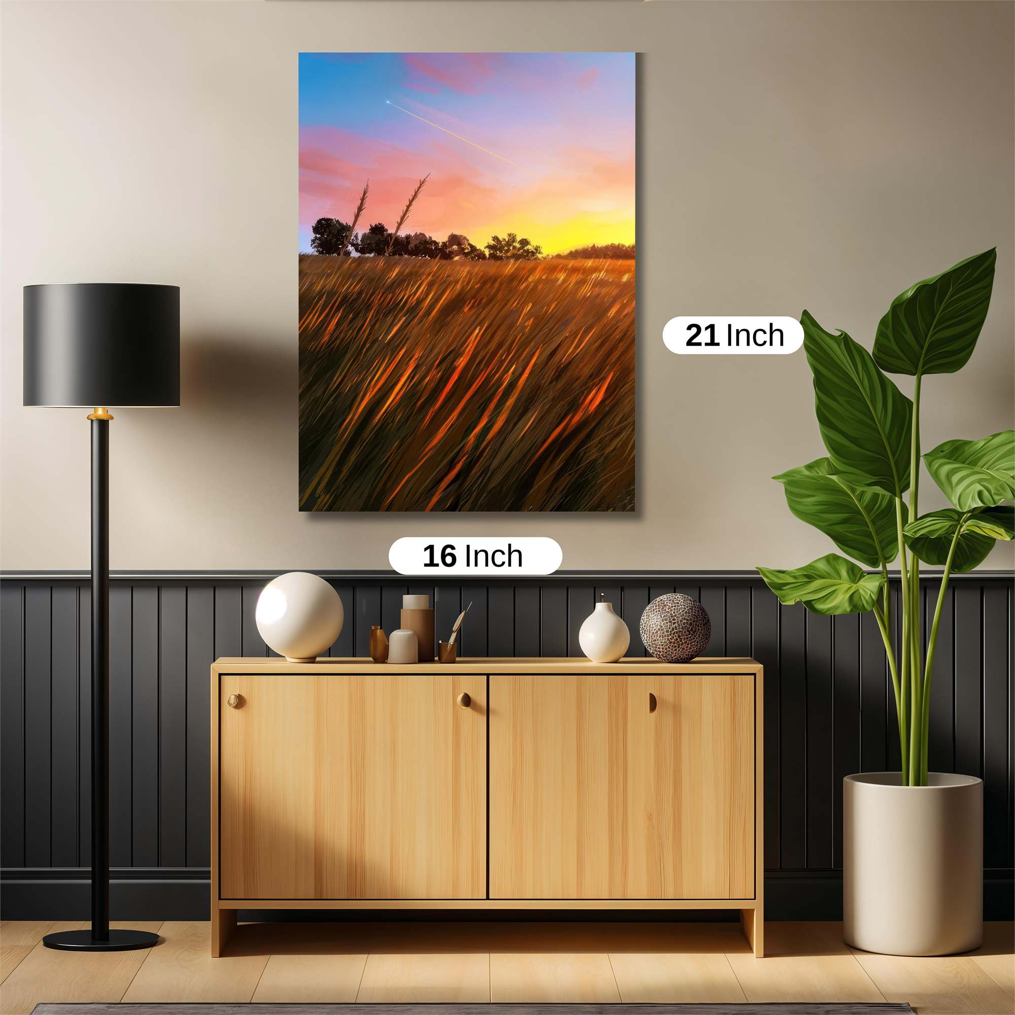 Sunset Serenity Safe Wall Magnetic / M