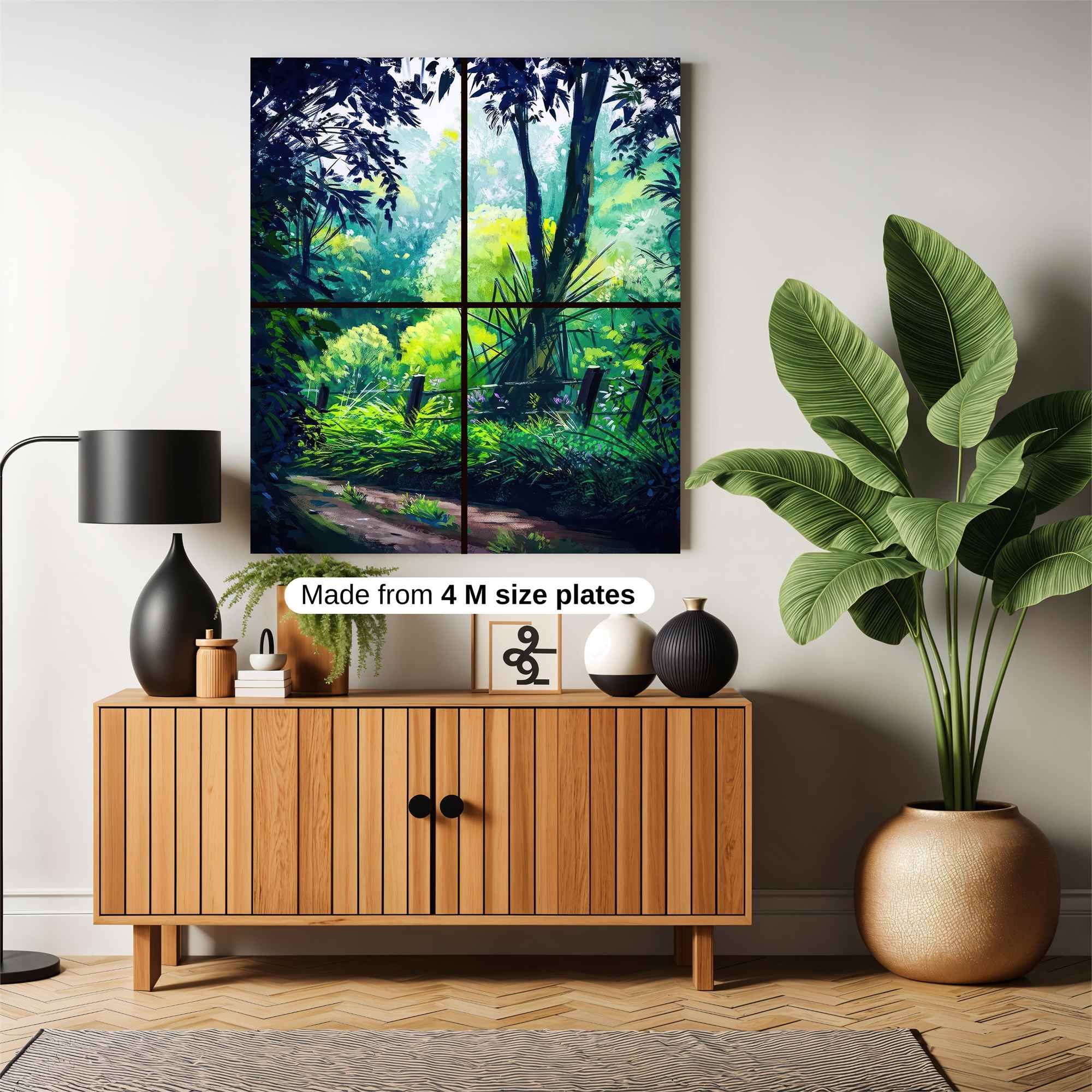 Forest Serenity Safe Wall Magnetic / M