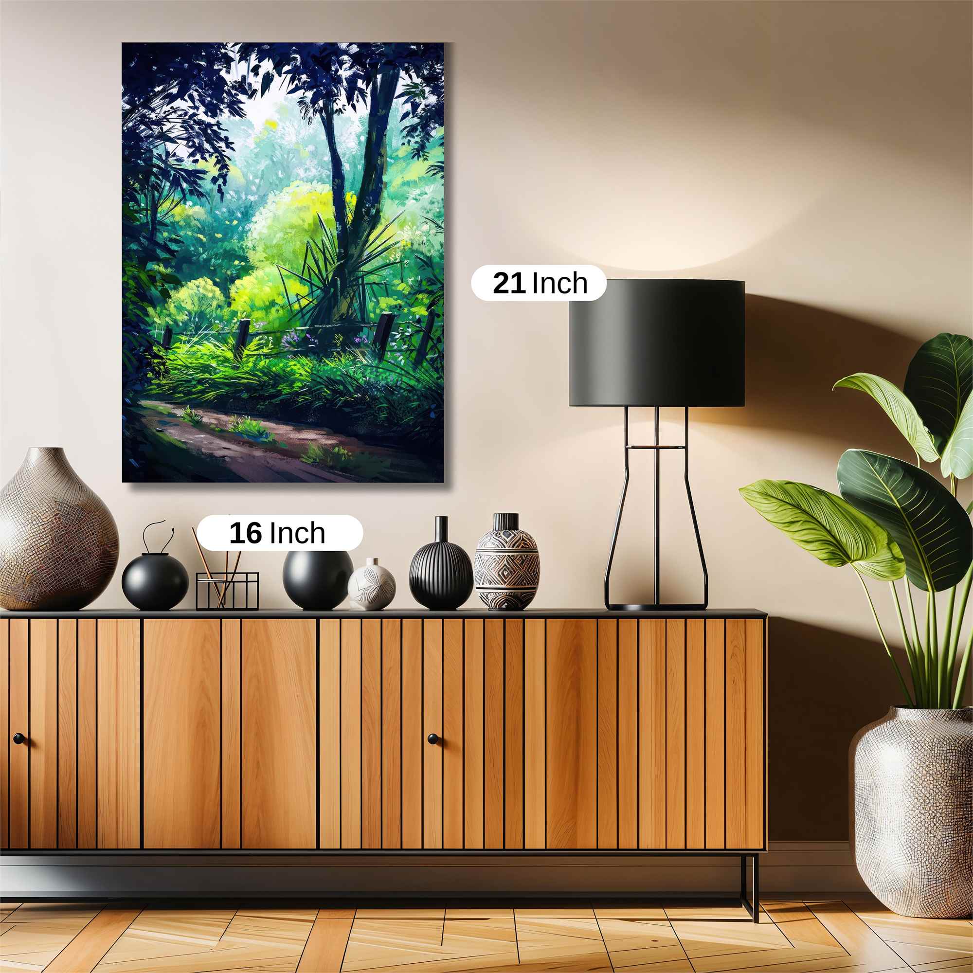 Forest Serenity Safe Wall Magnetic / M