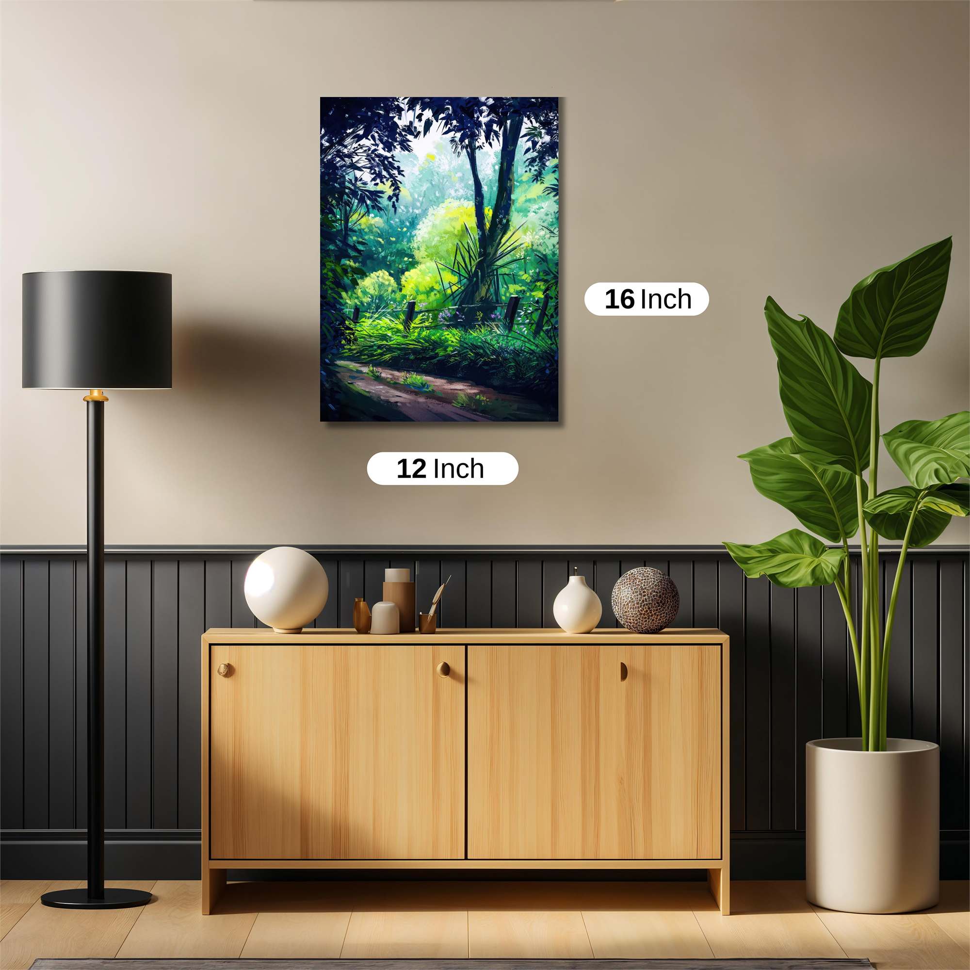 Forest Serenity Safe Wall Magnetic / M