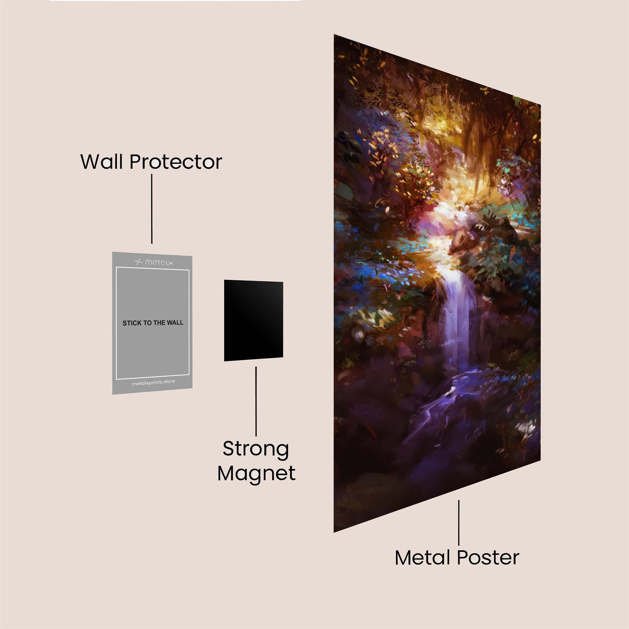 Mystic Haven Safe Wall Magnetic / M