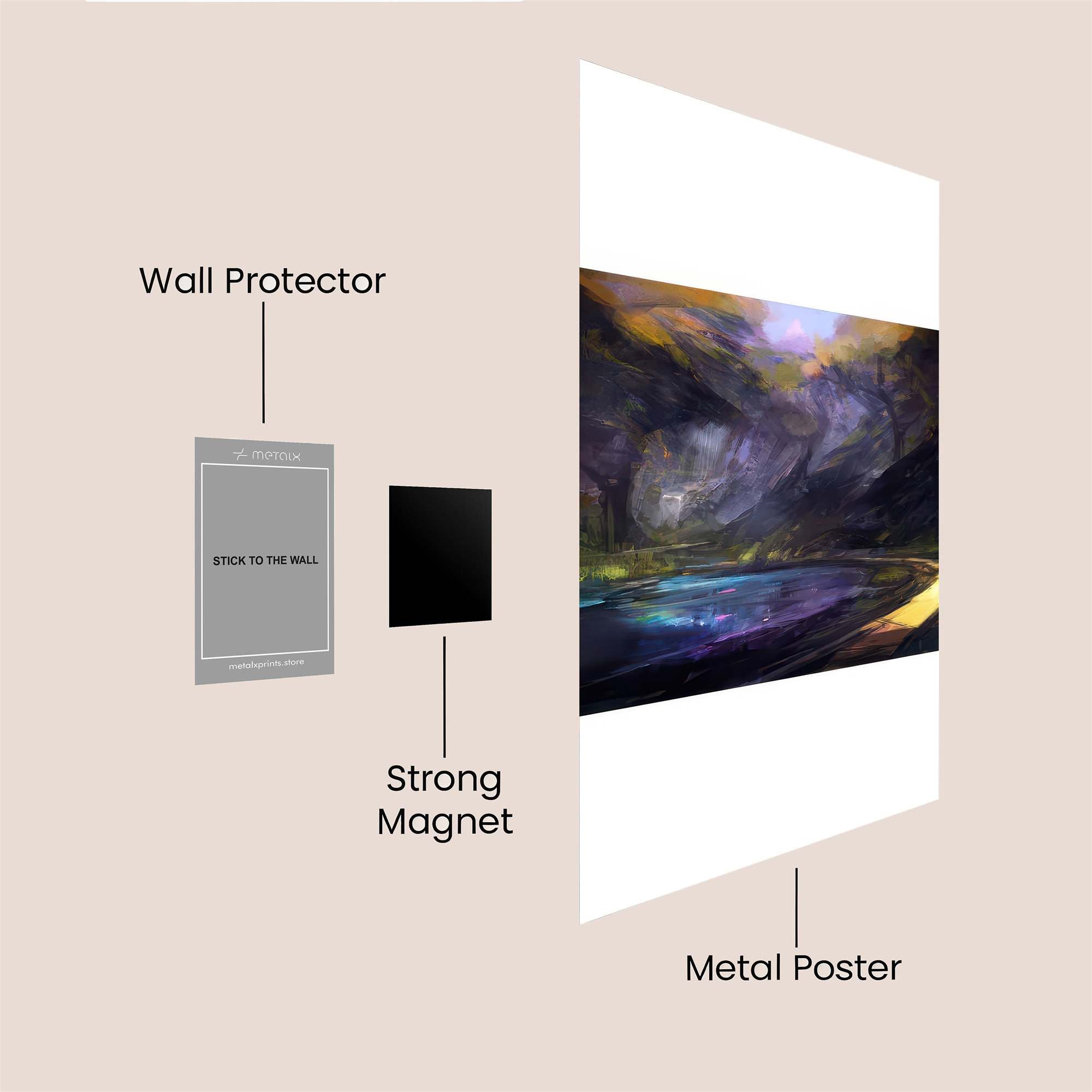 Mystic Haven Safe Wall Magnetic / M