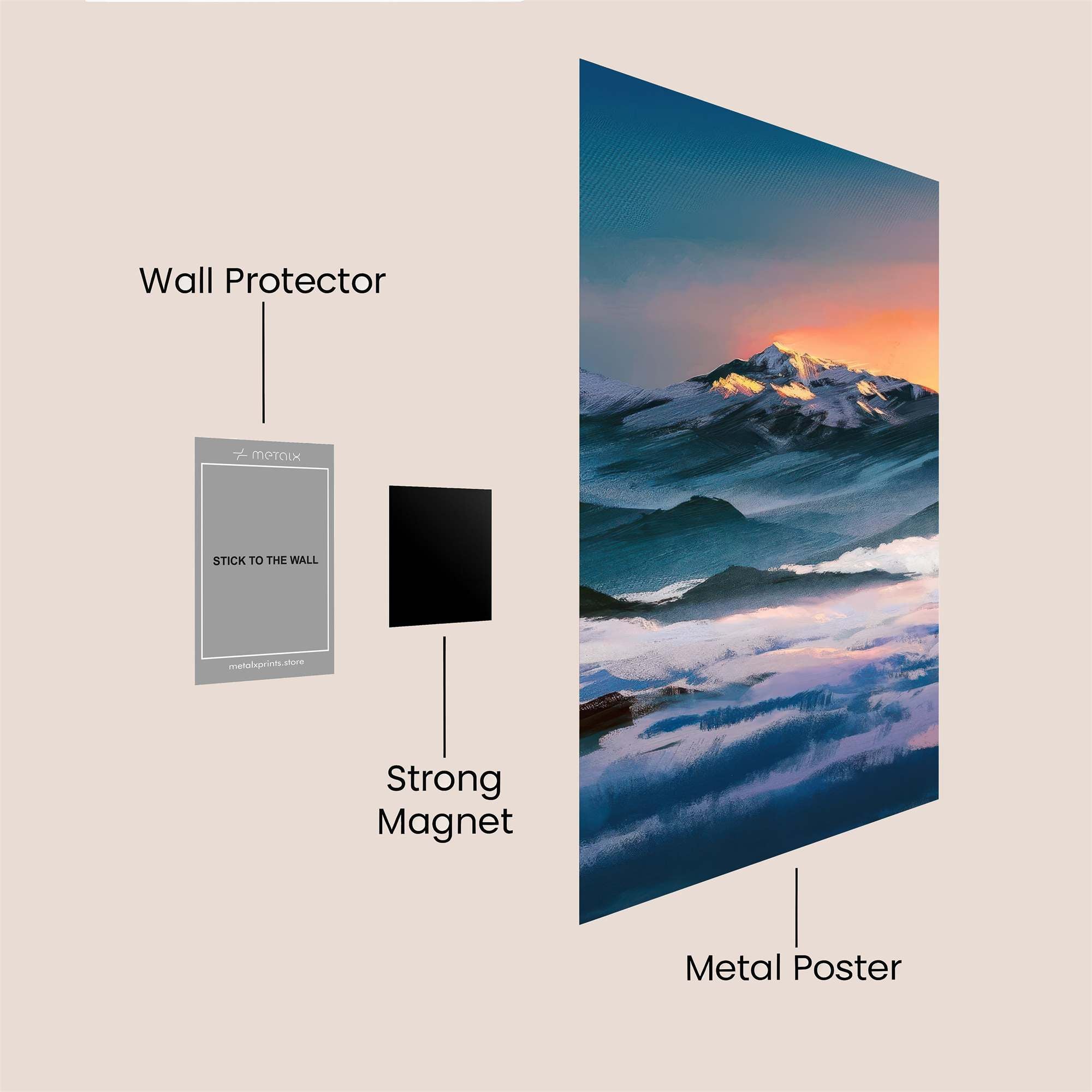 Everest Dream Safe Wall Magnetic / M