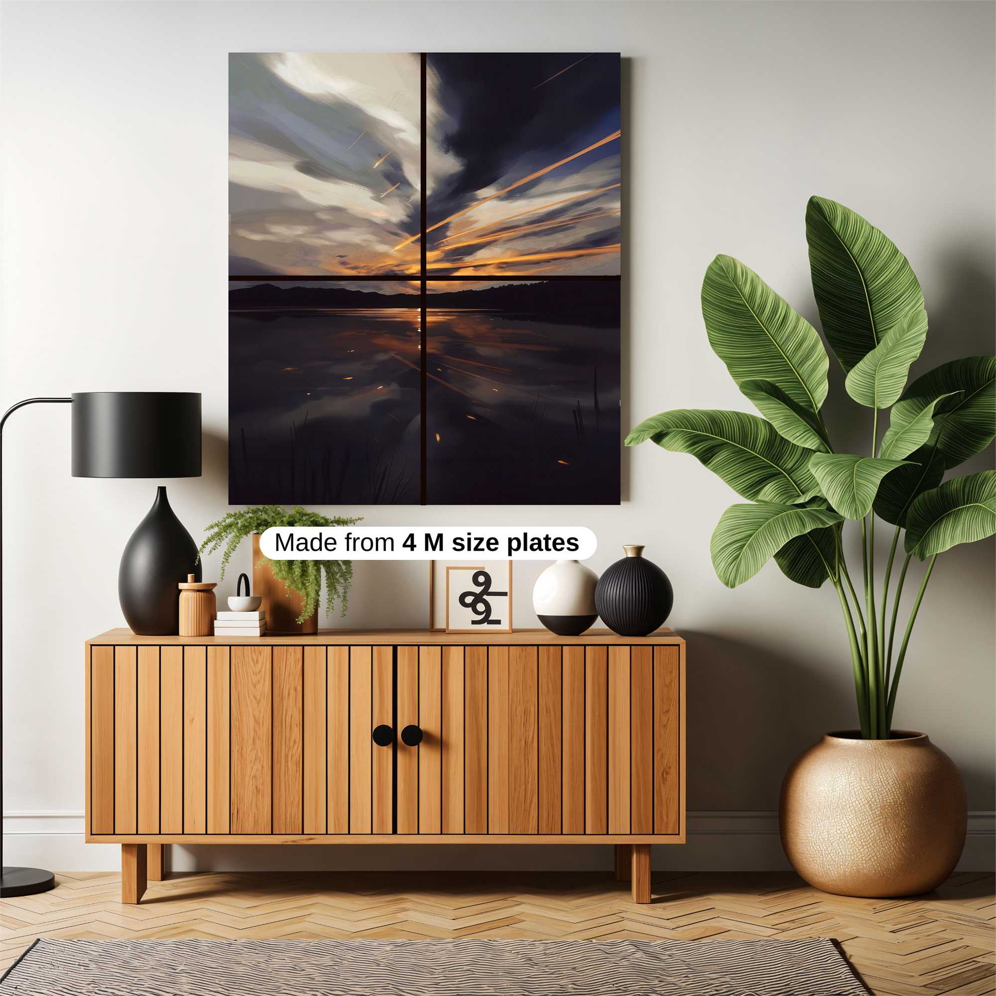 Sunset Serenity Safe Wall Magnetic / M
