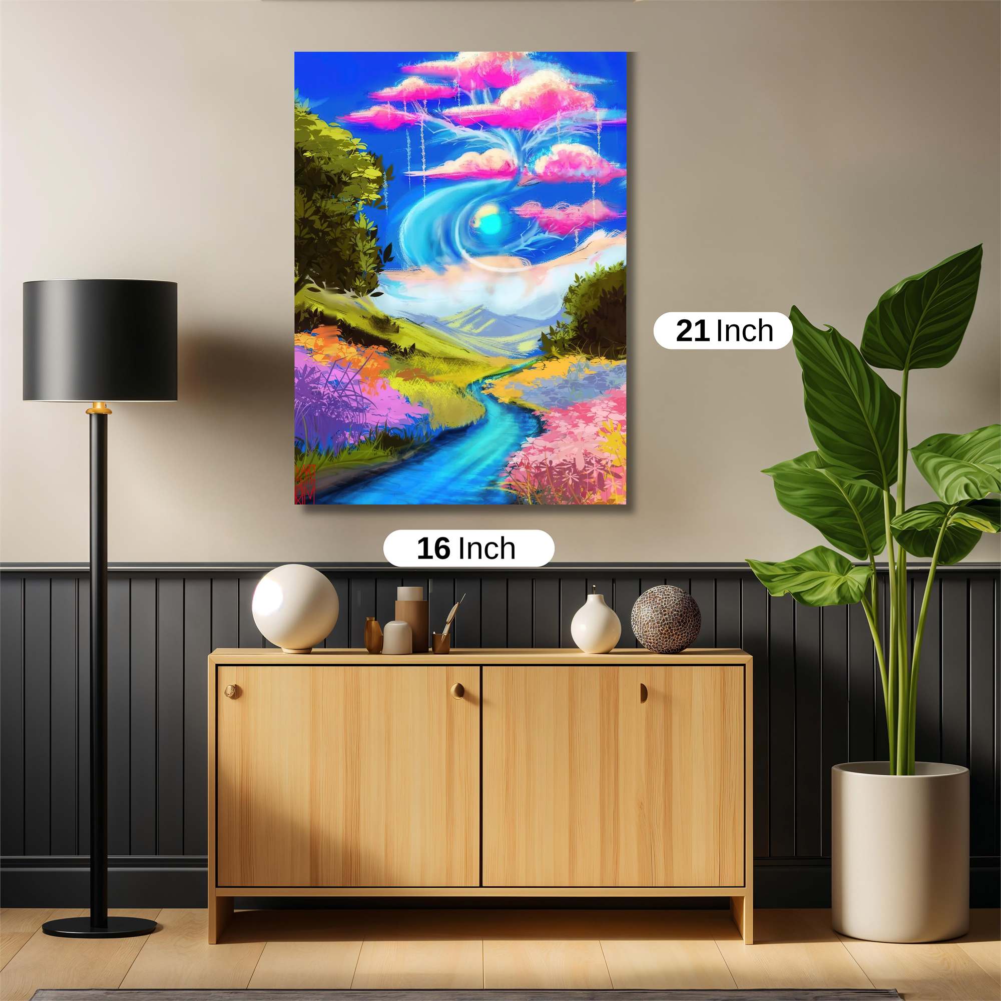 Dreamscape Whimsy Safe Wall Magnetic / M