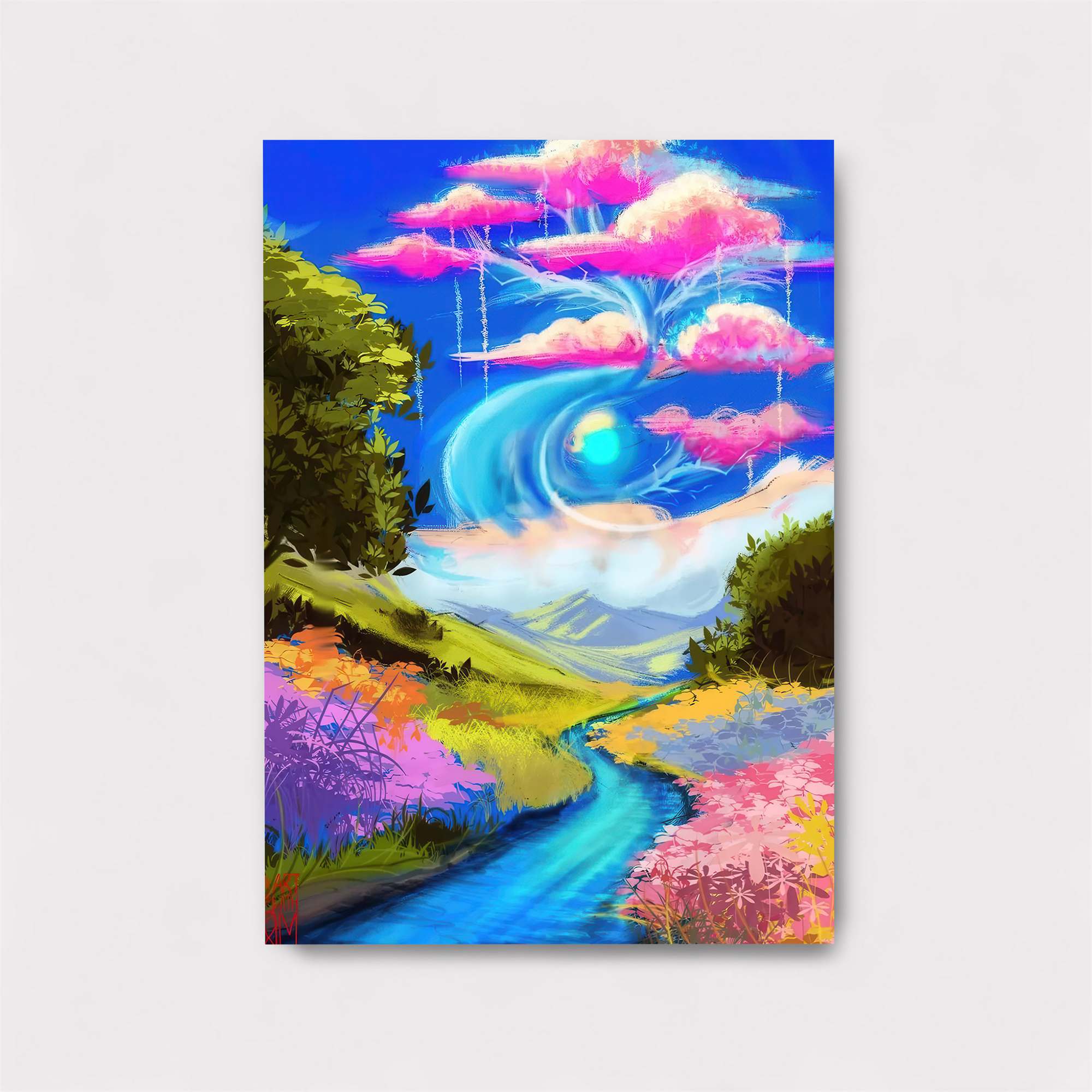Dreamscape Whimsy Safe Wall Magnetic / M