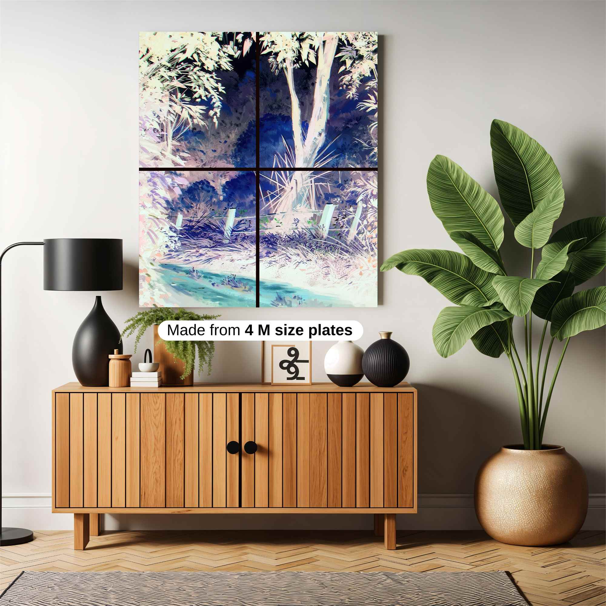 Moonlit Serenity Safe Wall Magnetic / M