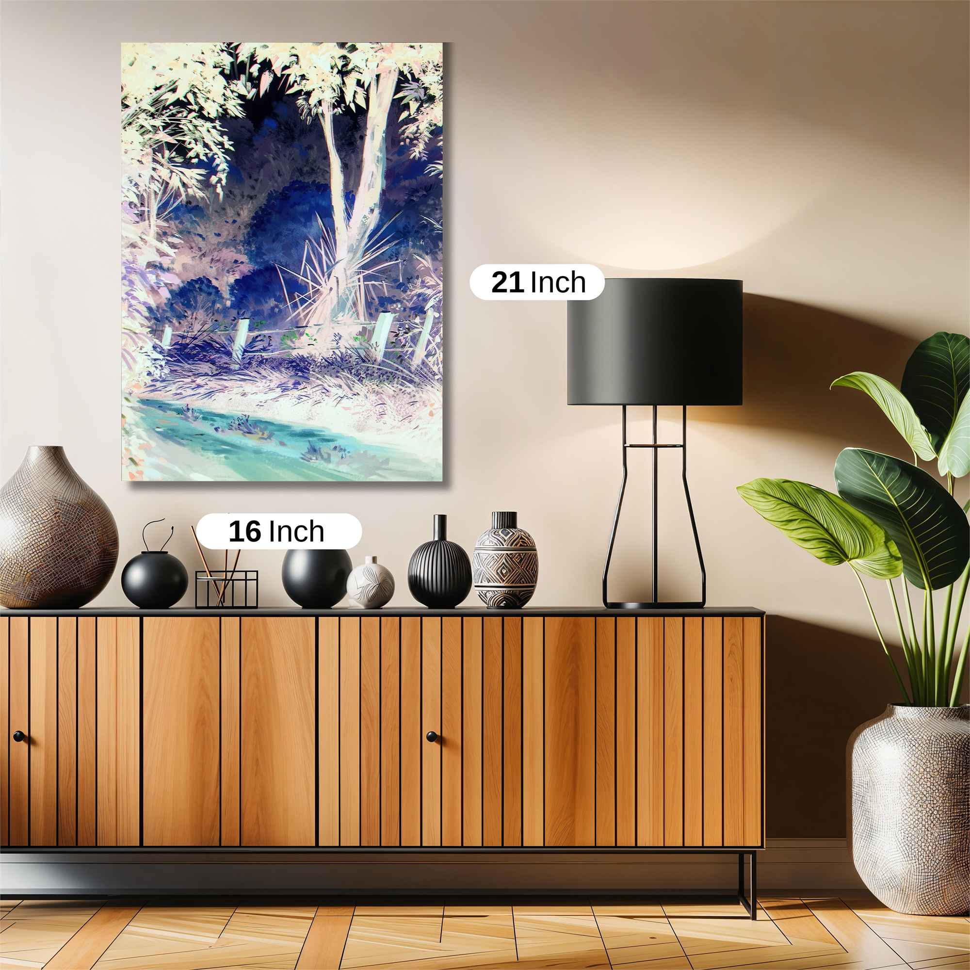 Moonlit Serenity Safe Wall Magnetic / M