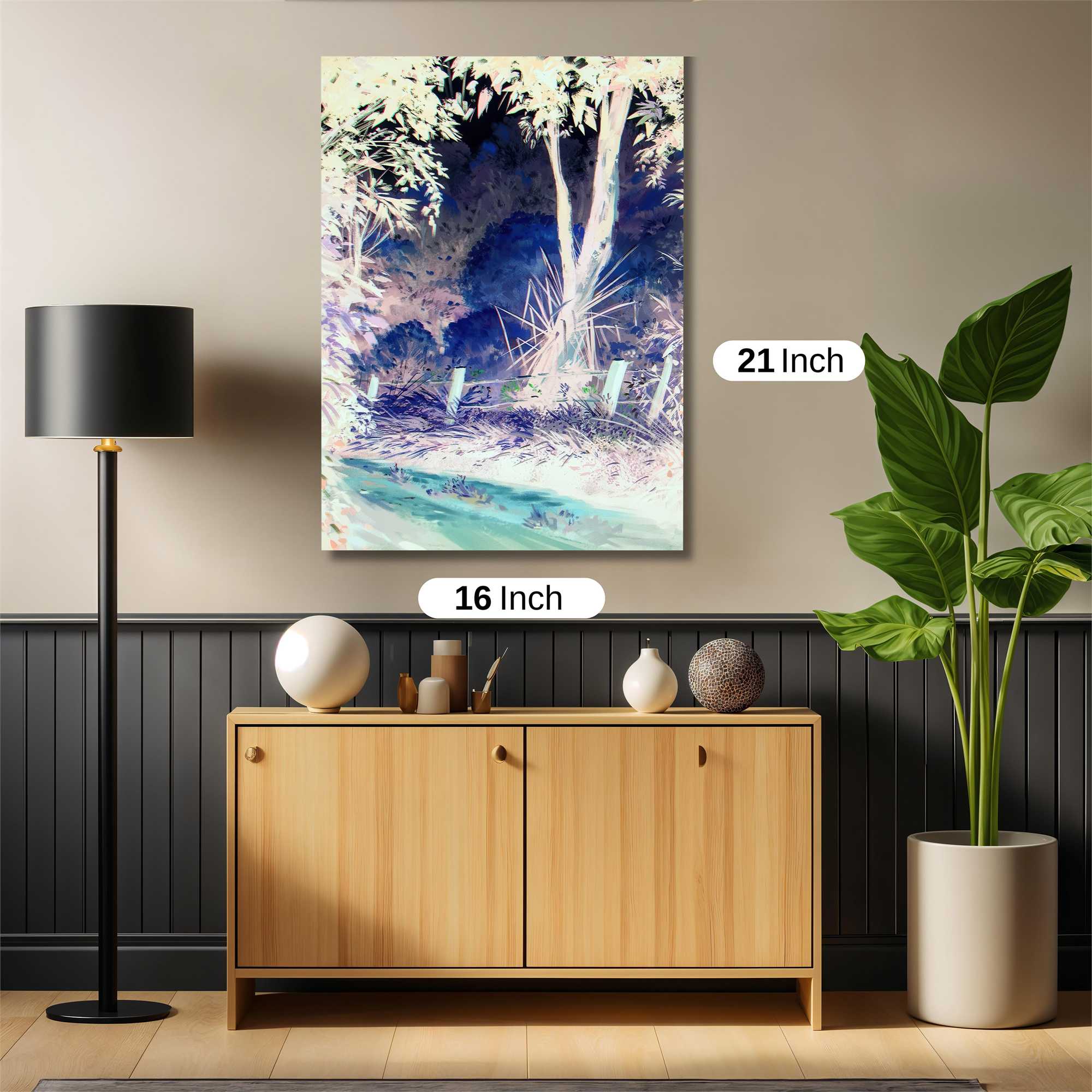 Moonlit Serenity Safe Wall Magnetic / M