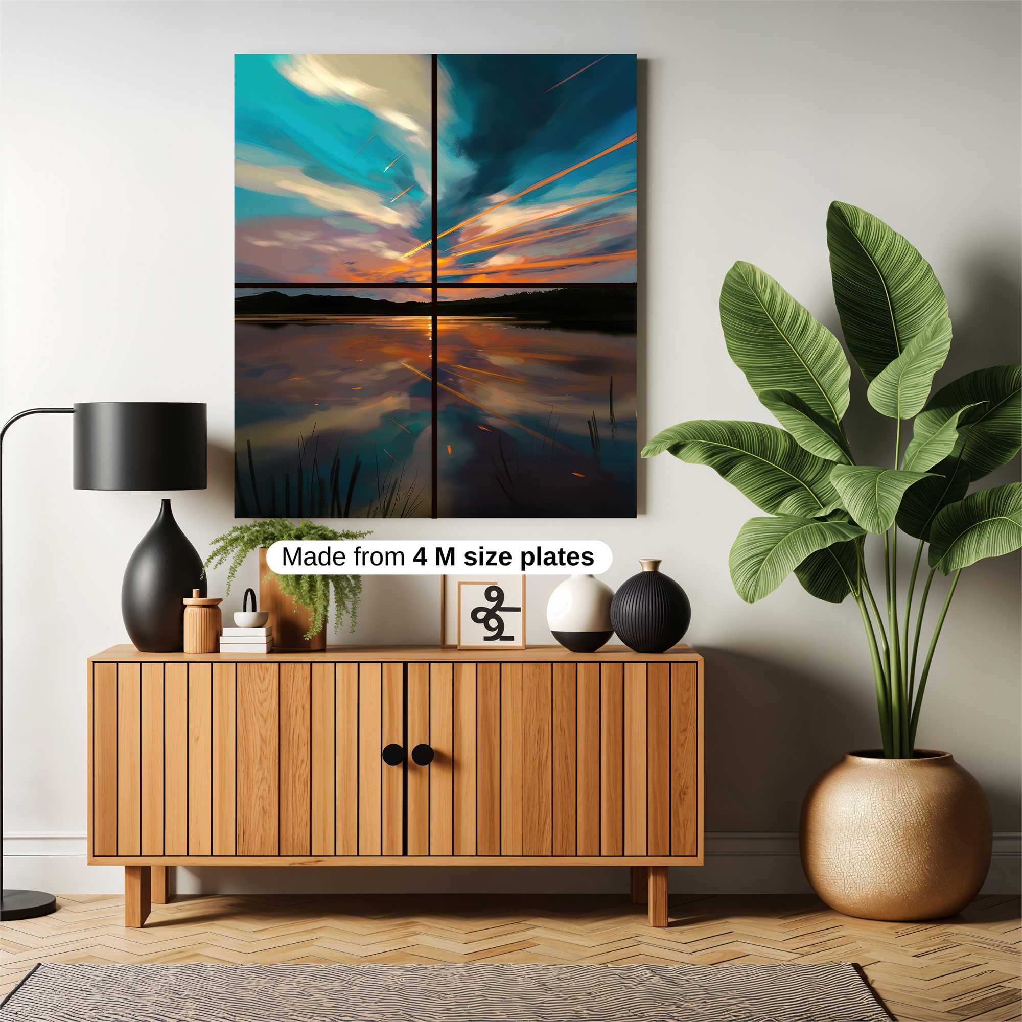 Sunset Serenity Safe Wall Magnetic / M