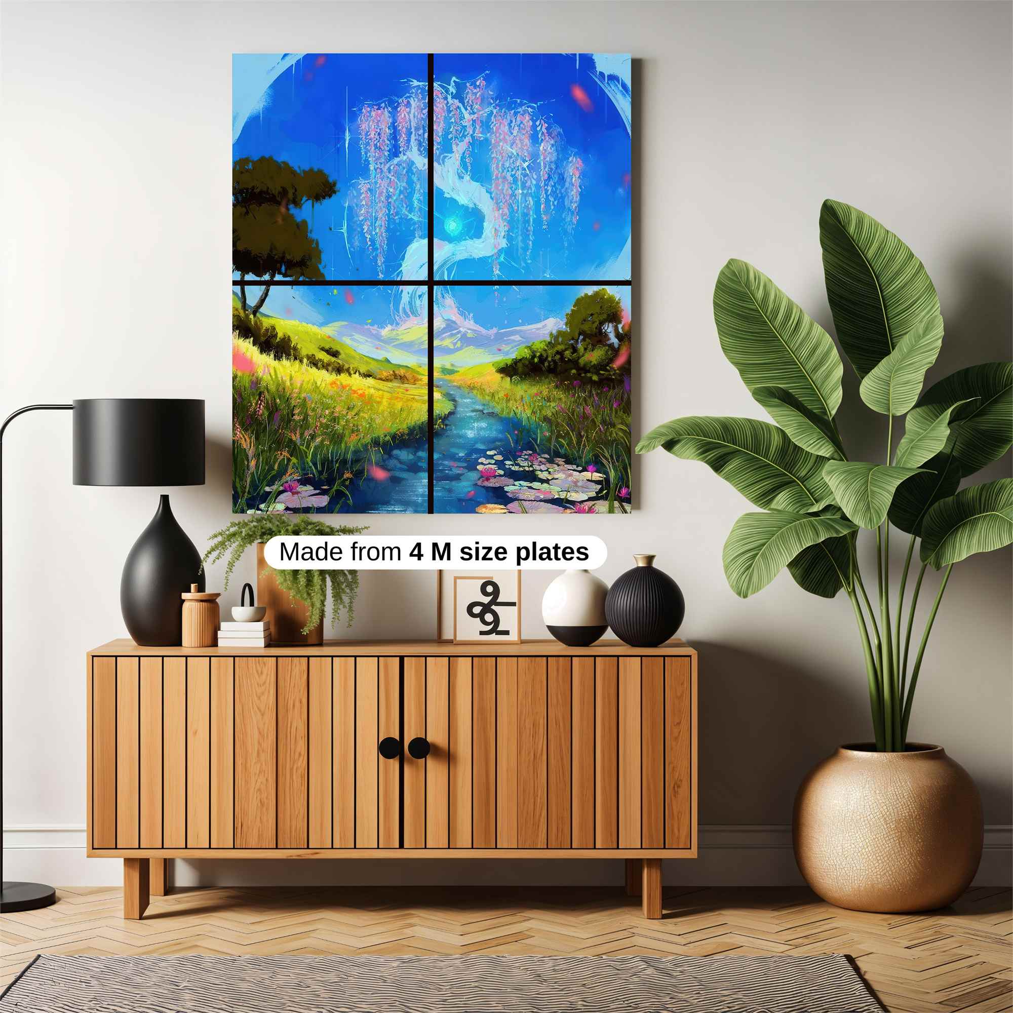 Wisteria Whimsy Safe Wall Magnetic / M