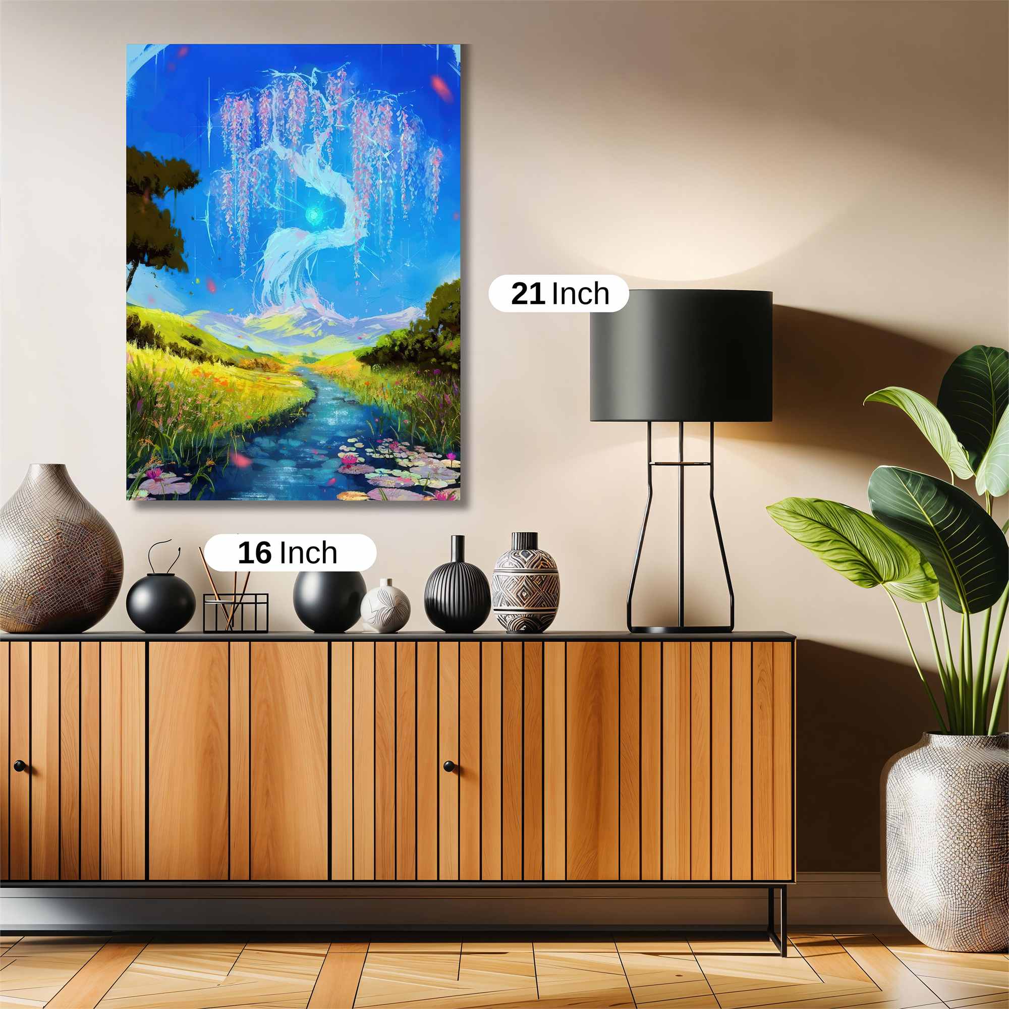 Wisteria Whimsy Safe Wall Magnetic / M