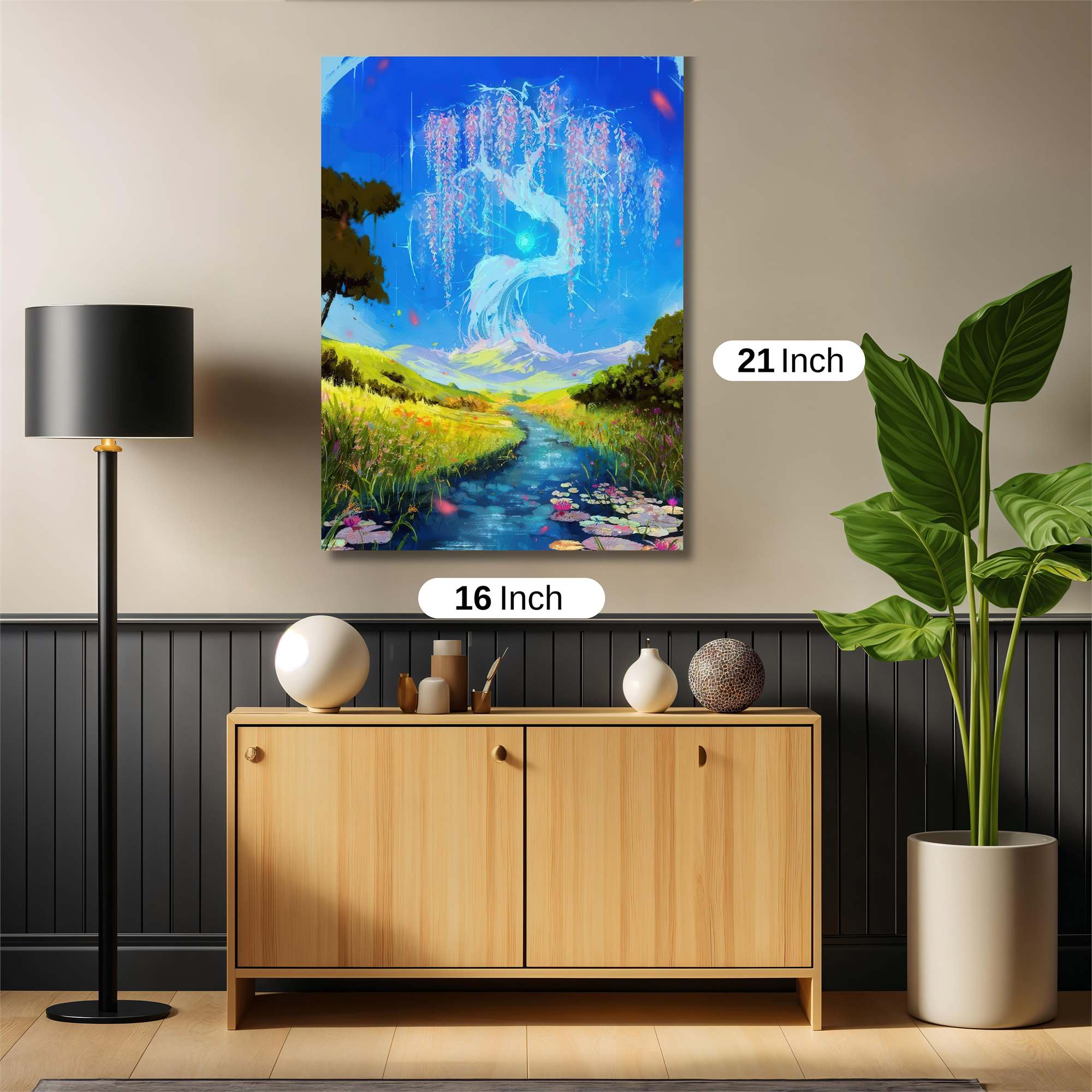 Wisteria Whimsy Safe Wall Magnetic / M