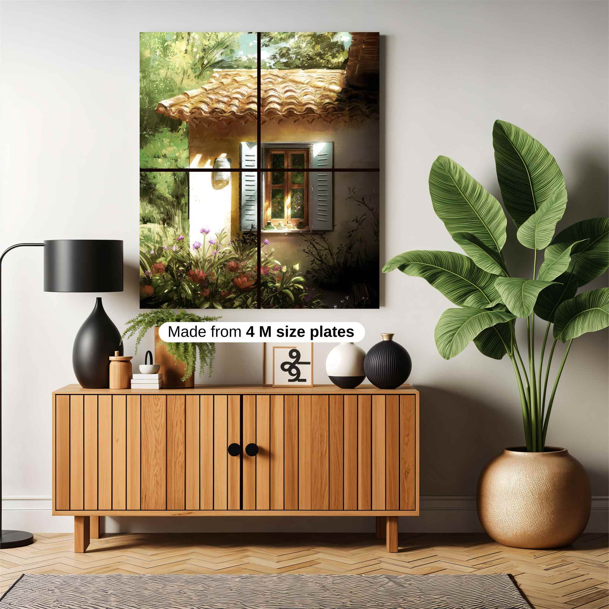 Cottage Tranquil Safe Wall Magnetic / M