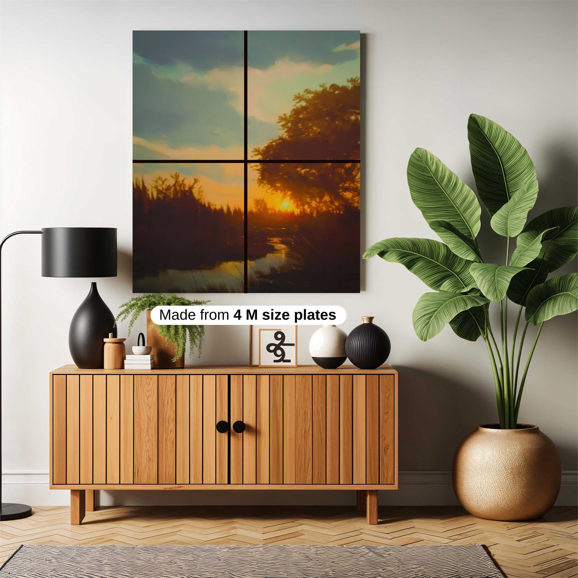 Sunset Serenity Safe Wall Magnetic / M