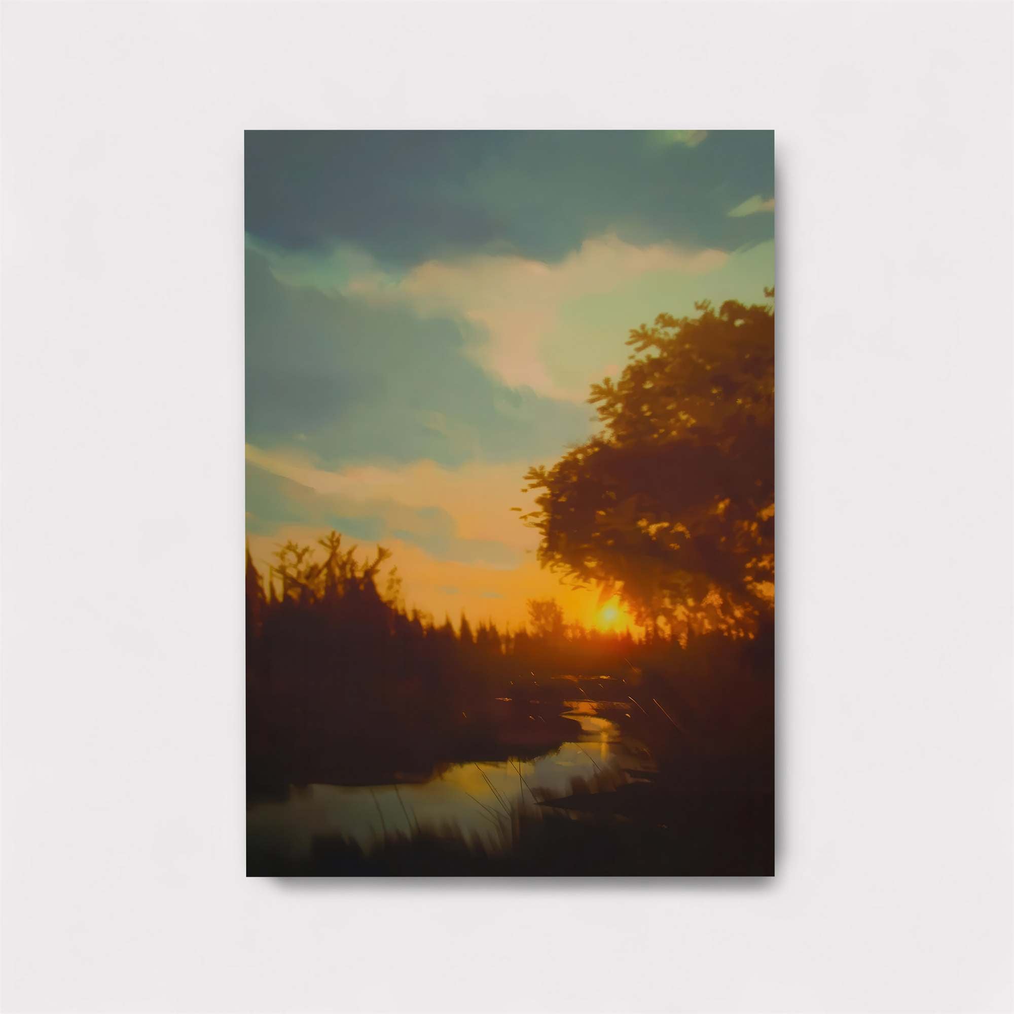 Sunset Serenity Safe Wall Magnetic / M