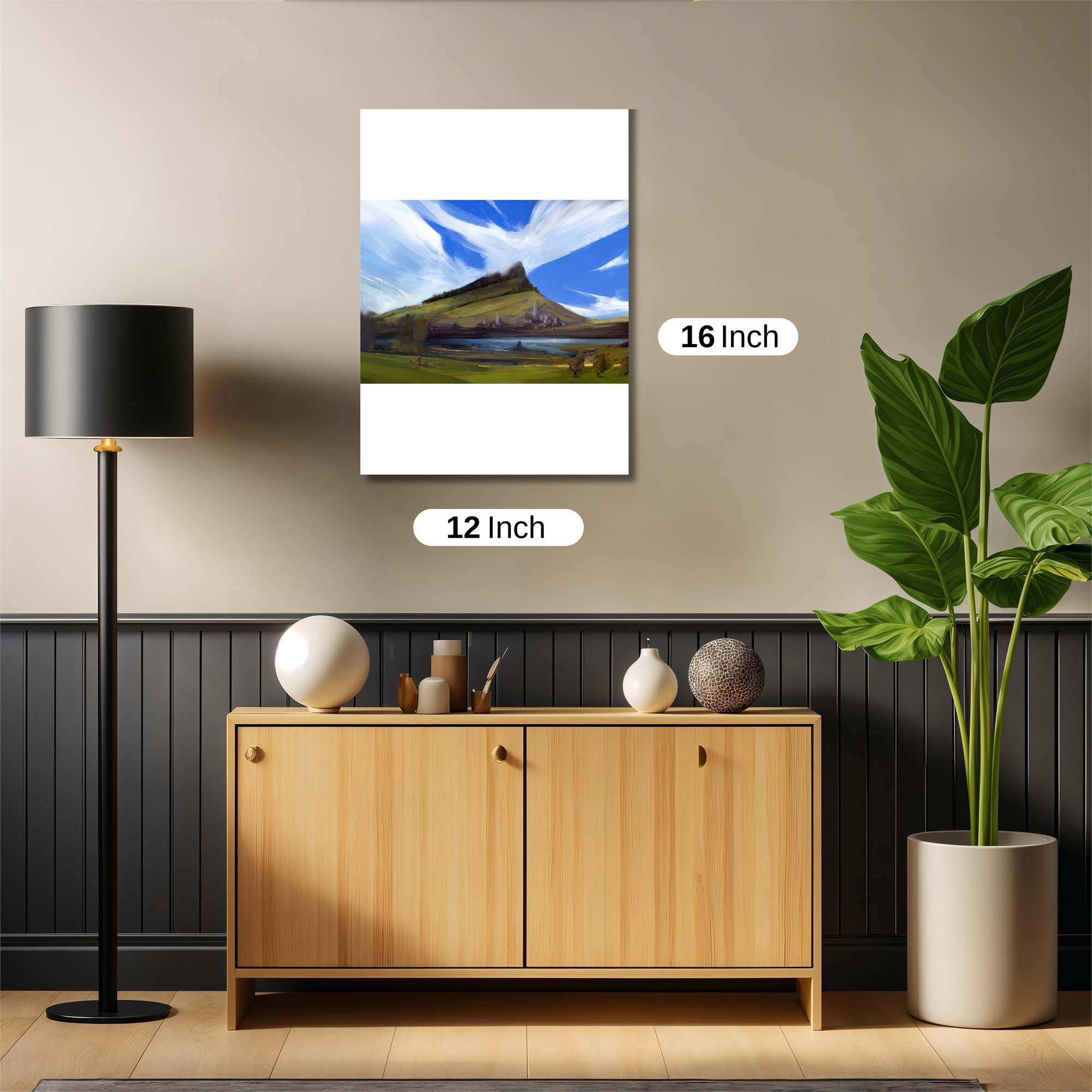 Mountain Serenity Safe Wall Magnetic / M