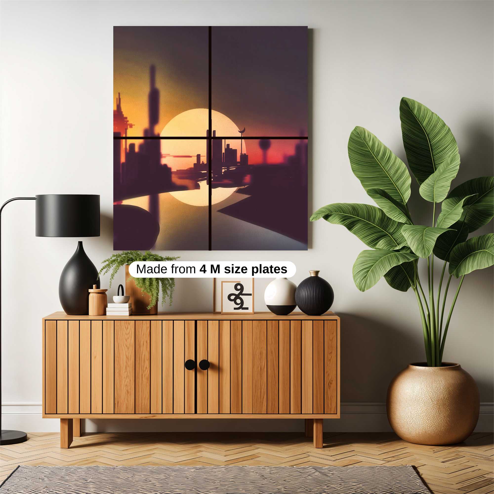 Sunset Serenity Safe Wall Magnetic / M